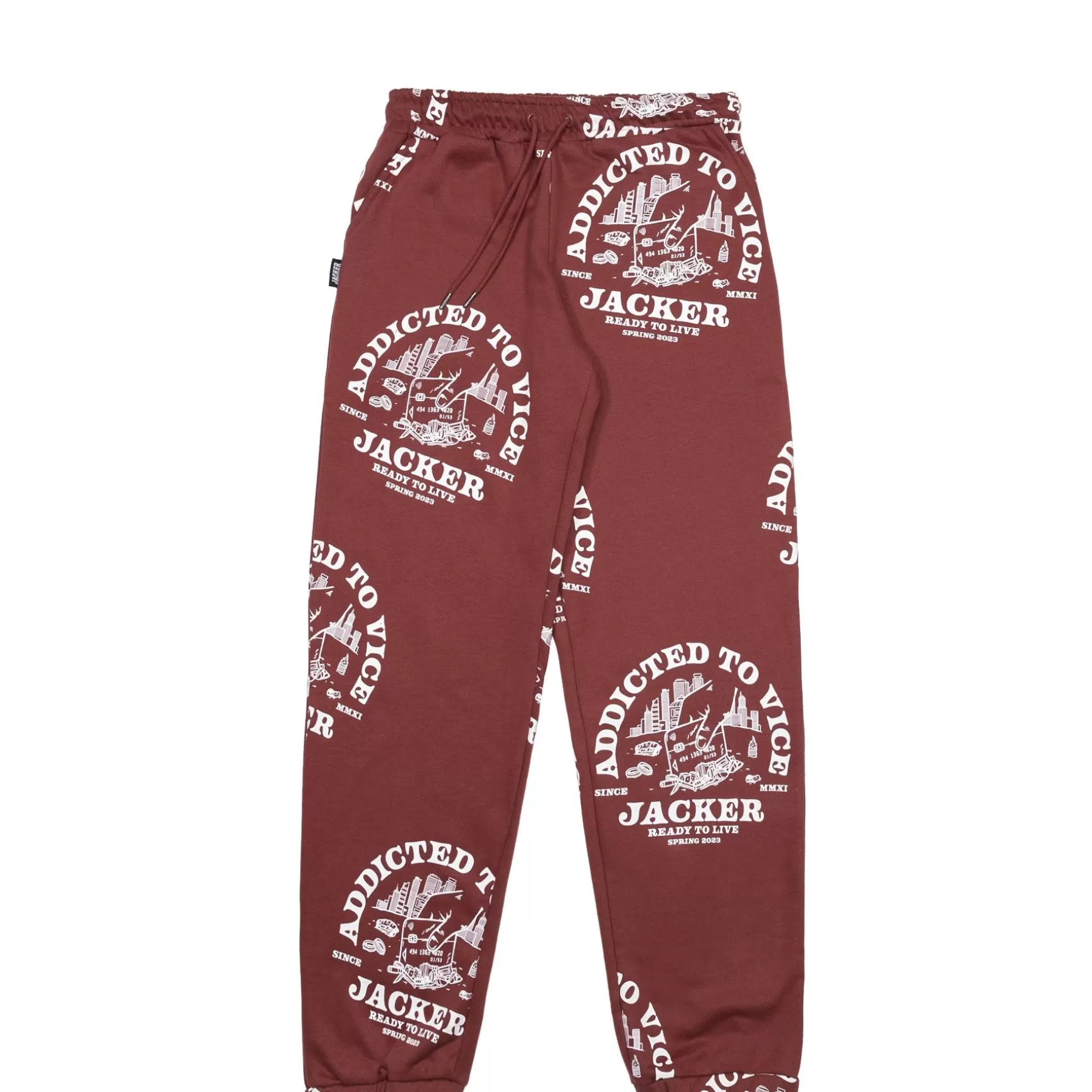 Jacker Pants & Shorts>Addicted-Sweatpant-Brick