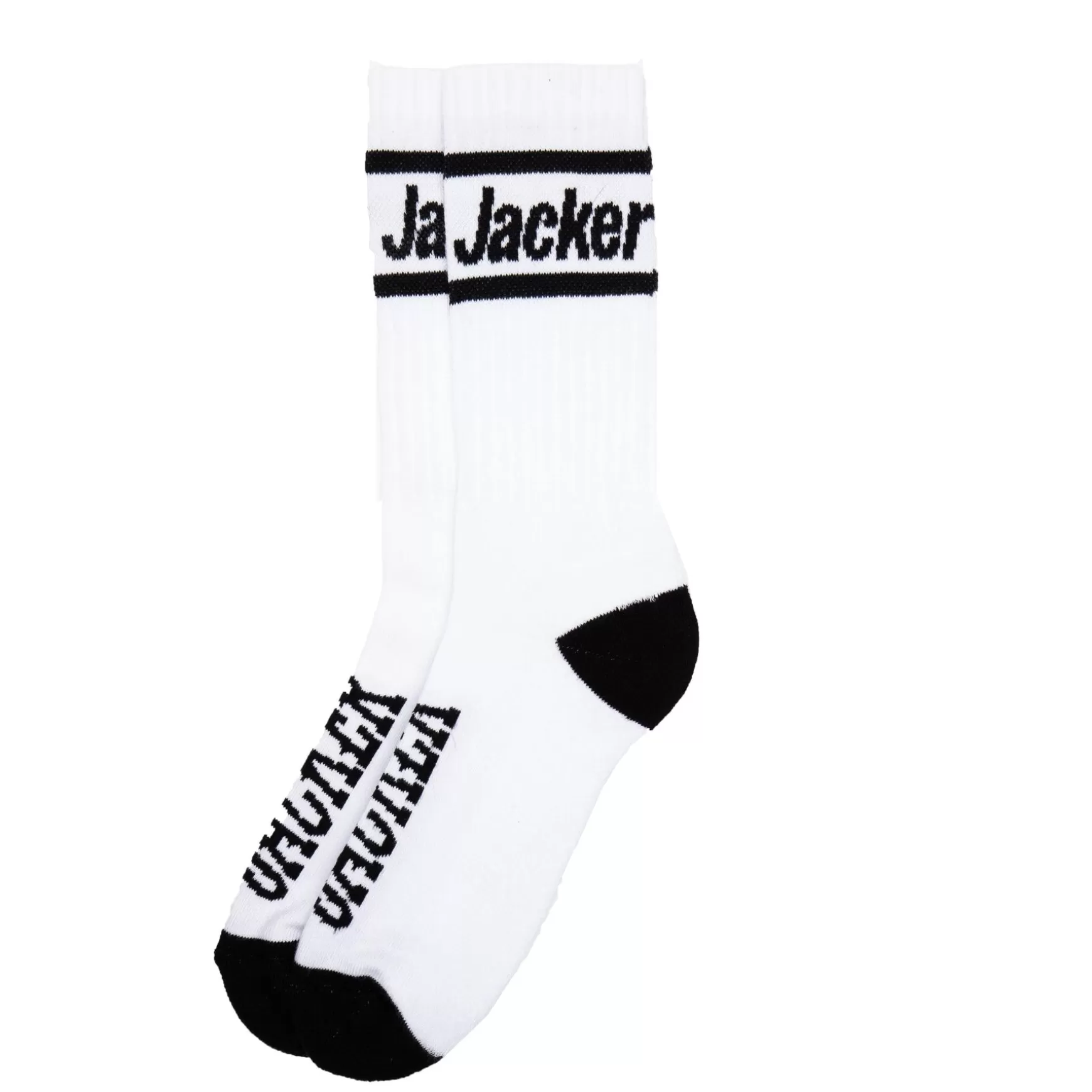 Jacker Socks>After Logo-Socks-White