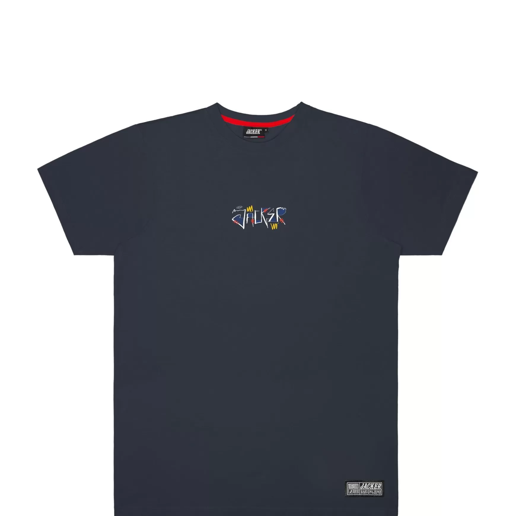 Jacker T-Shirts>Angry-T-Shirt-Navy