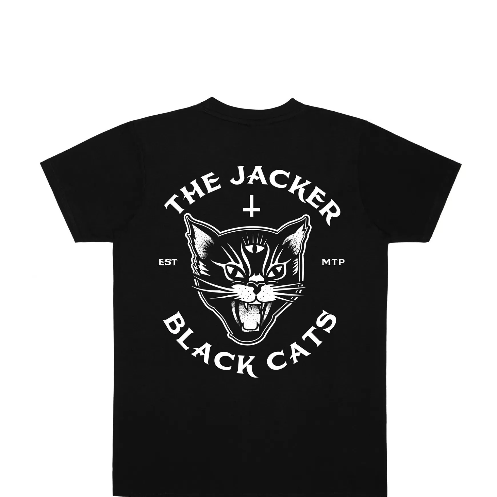 Jacker T-Shirts>Black Cats-T-Shirt-Black