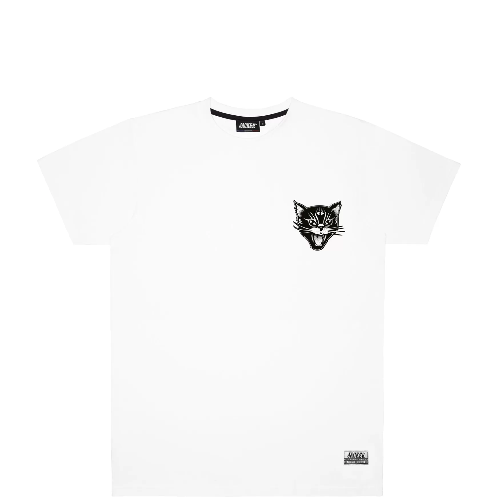 Jacker T-Shirts>Black Cats-T-Shirt-White