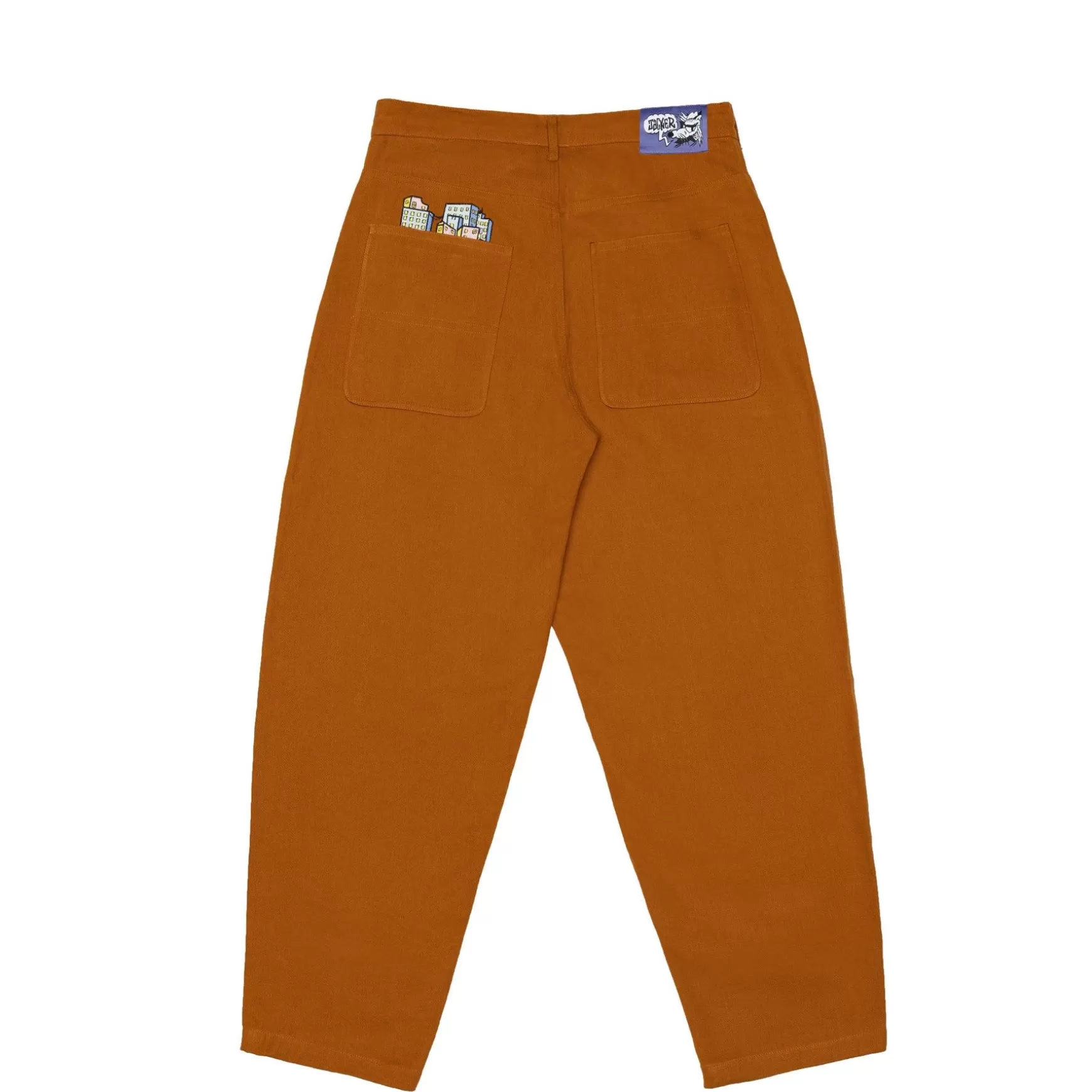 Jacker Pants & Shorts>City Tour Extra Baggy Pant-Cognac