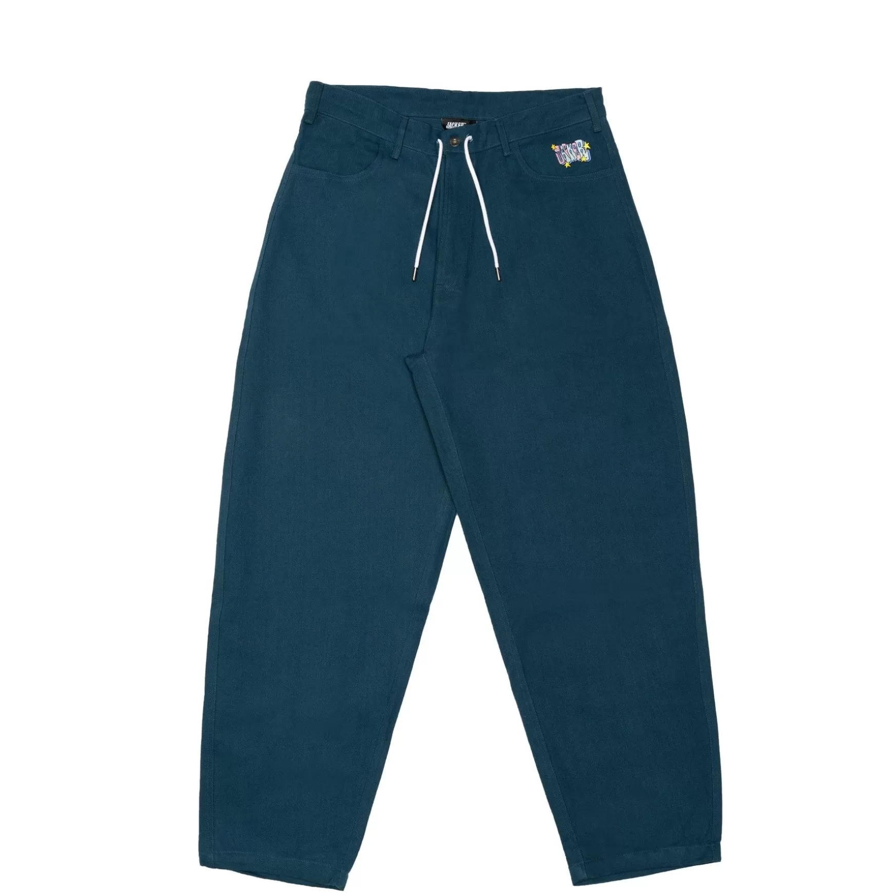 Jacker Pants & Shorts>City Tour Extra Baggy Pant-Petrol Blue