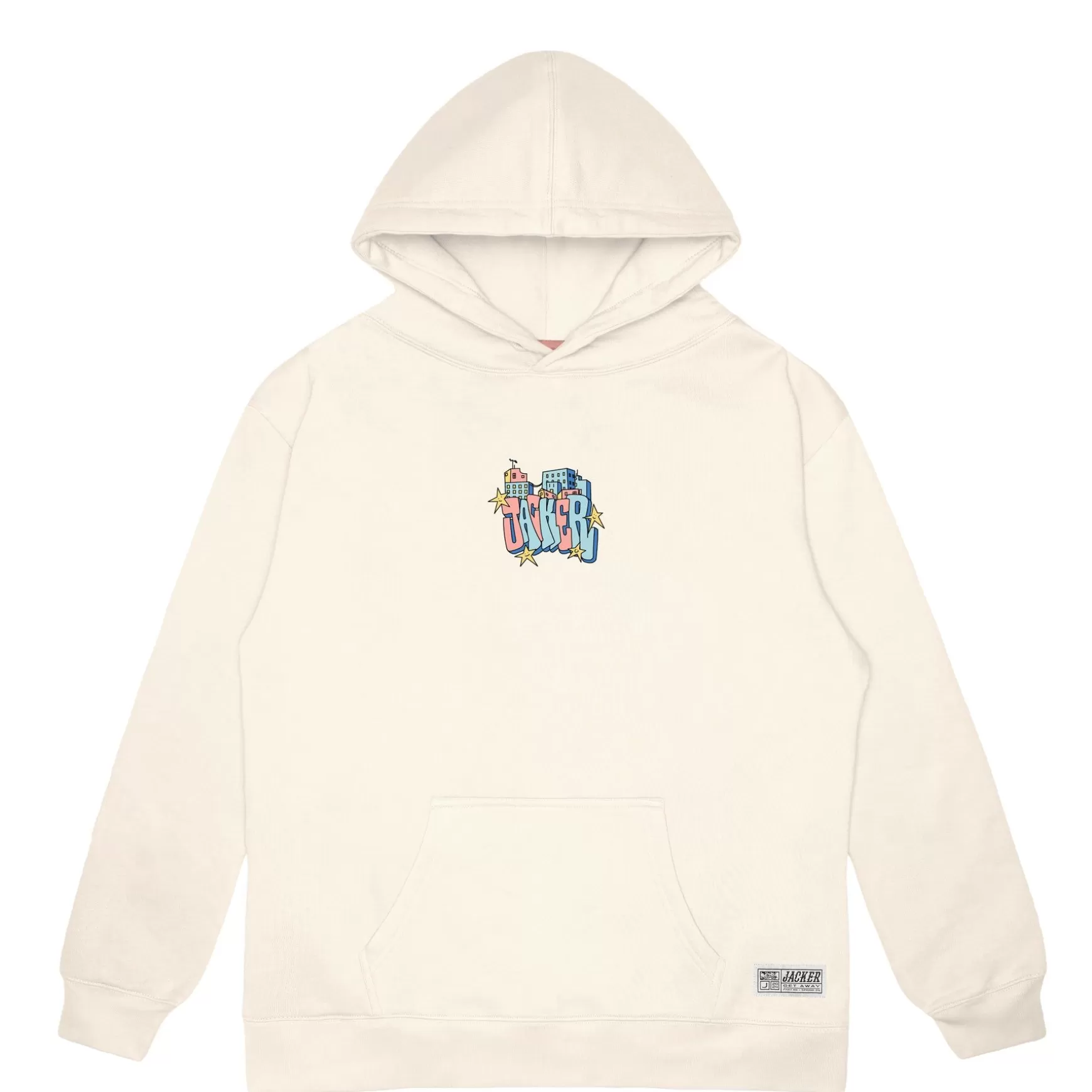 Jacker Sweatshirts>City Tour Hoodie-Tofu