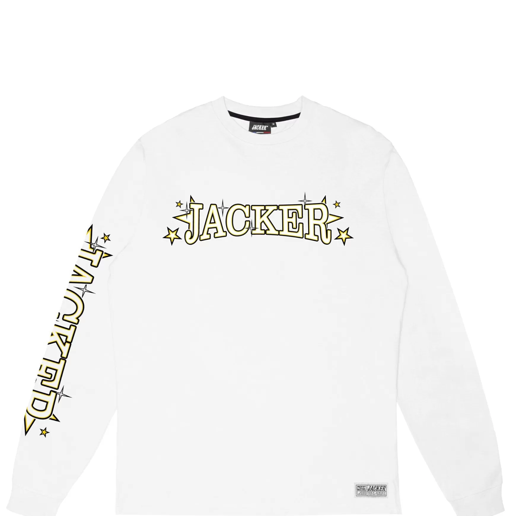 Jacker T-Shirts>Cleaner Long Sleeves-White