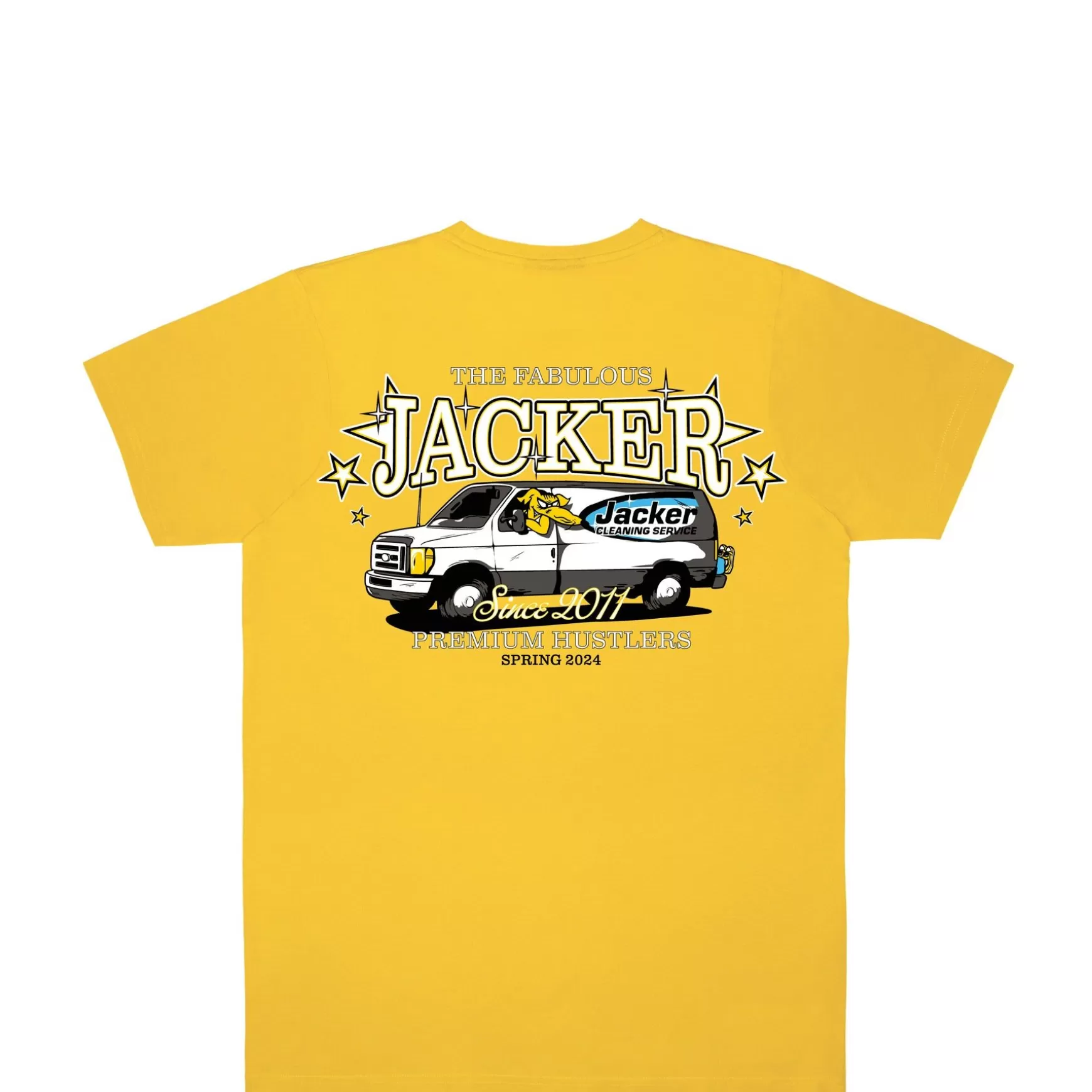 Jacker T-Shirts>Cleaner T-Shirt-Yellow