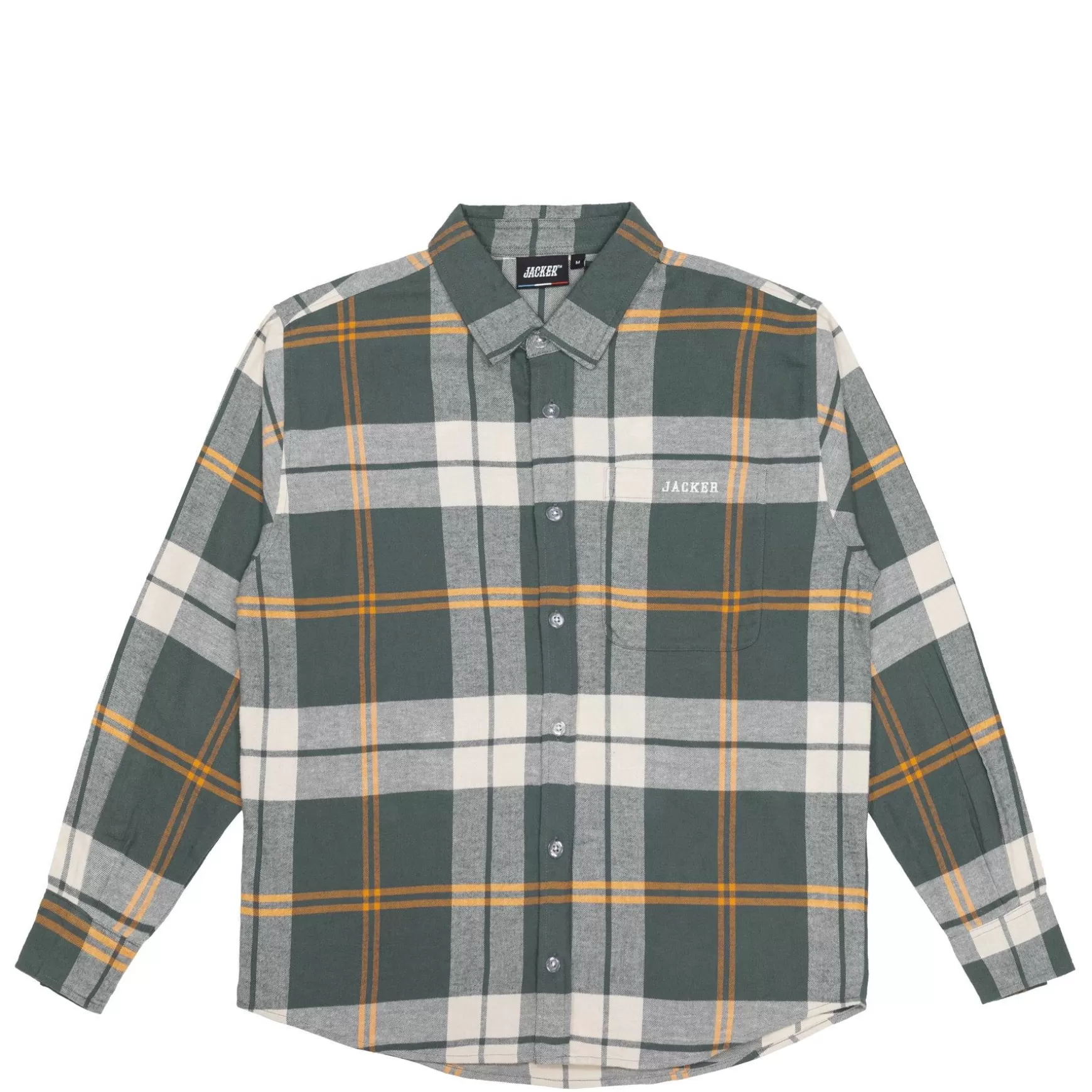 Jacker Shirts>College Tartan-Shirt-Green