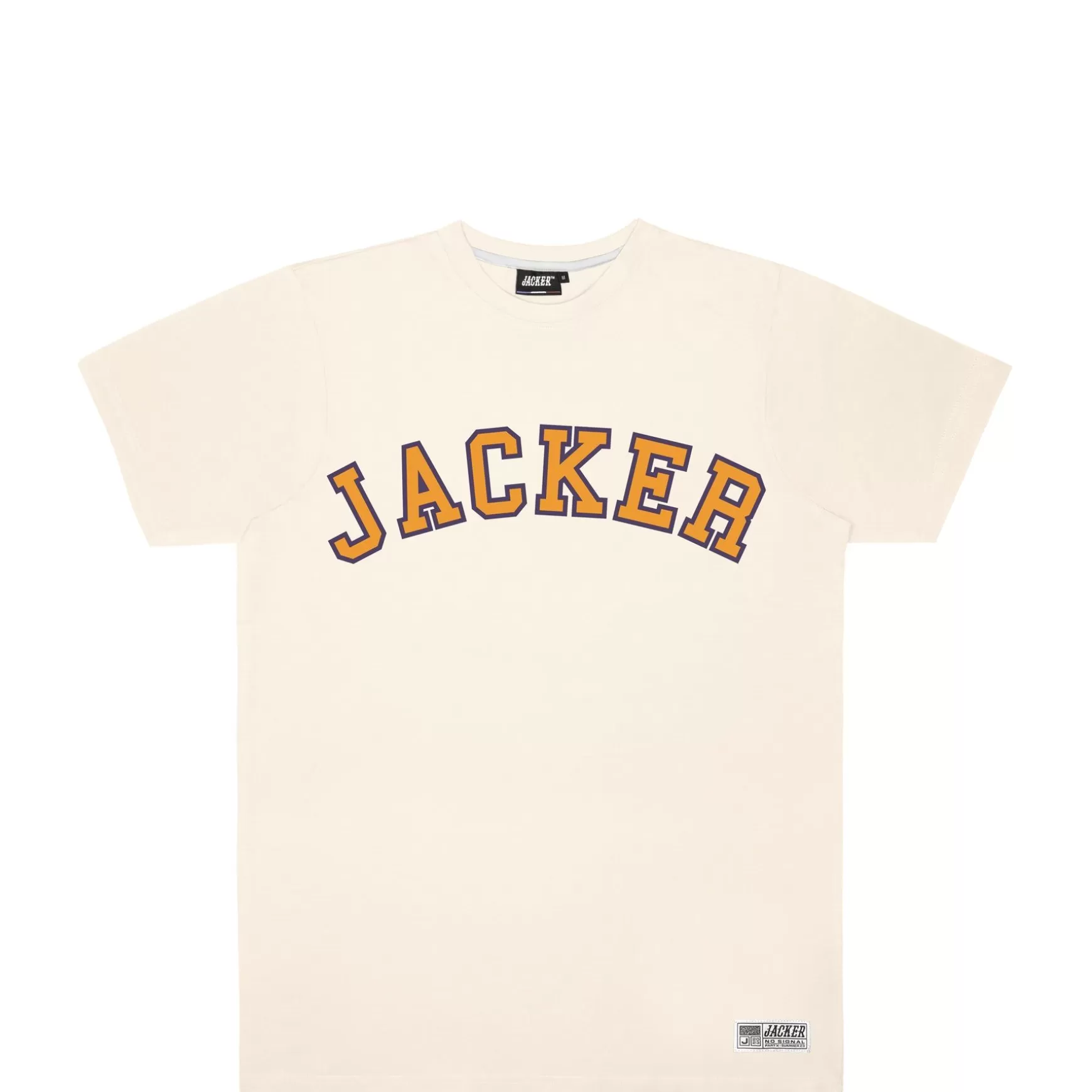 Jacker T-Shirts>College Tee-T-Shirt-Beige