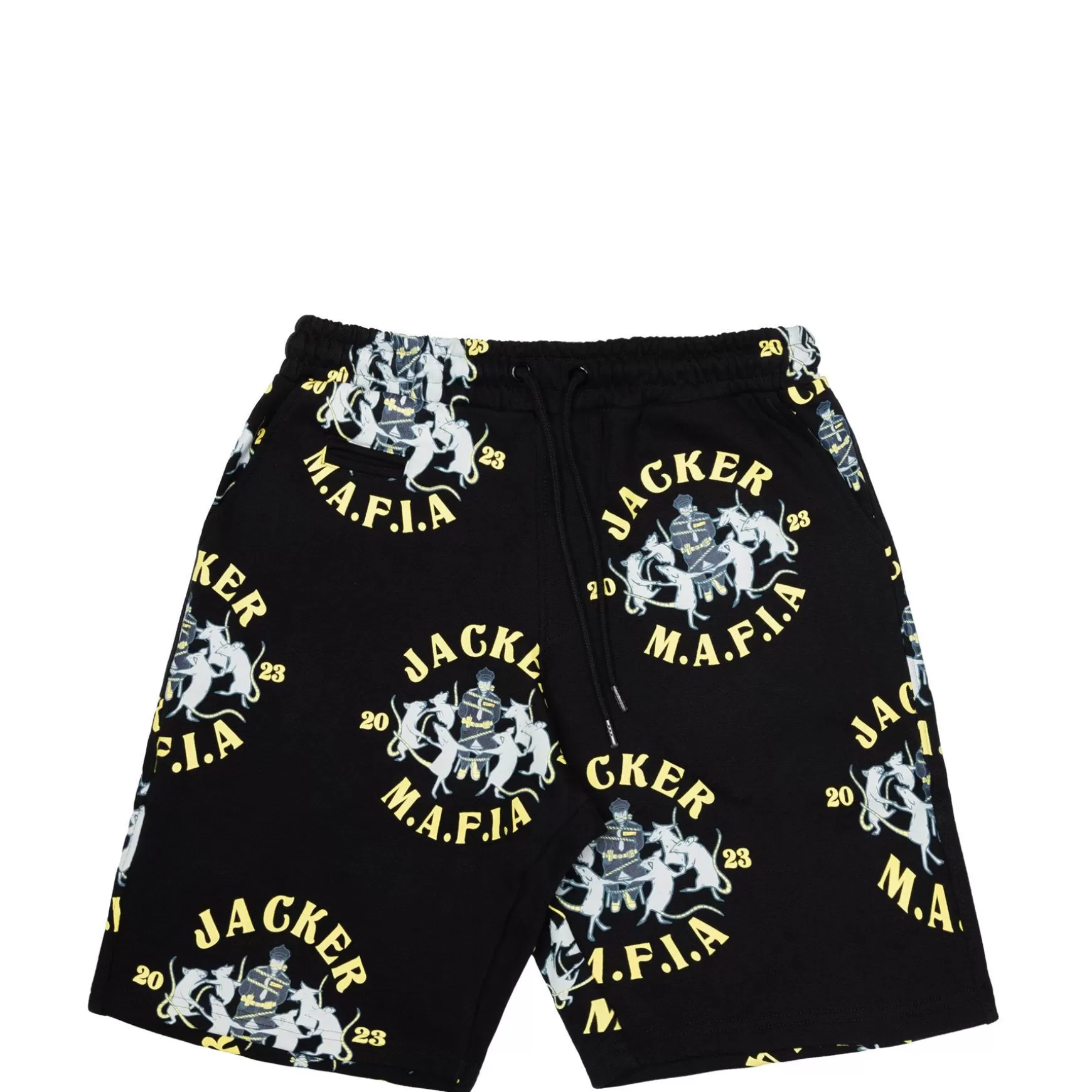 Jacker Pants & Shorts>Dancing Rats-Short-Black