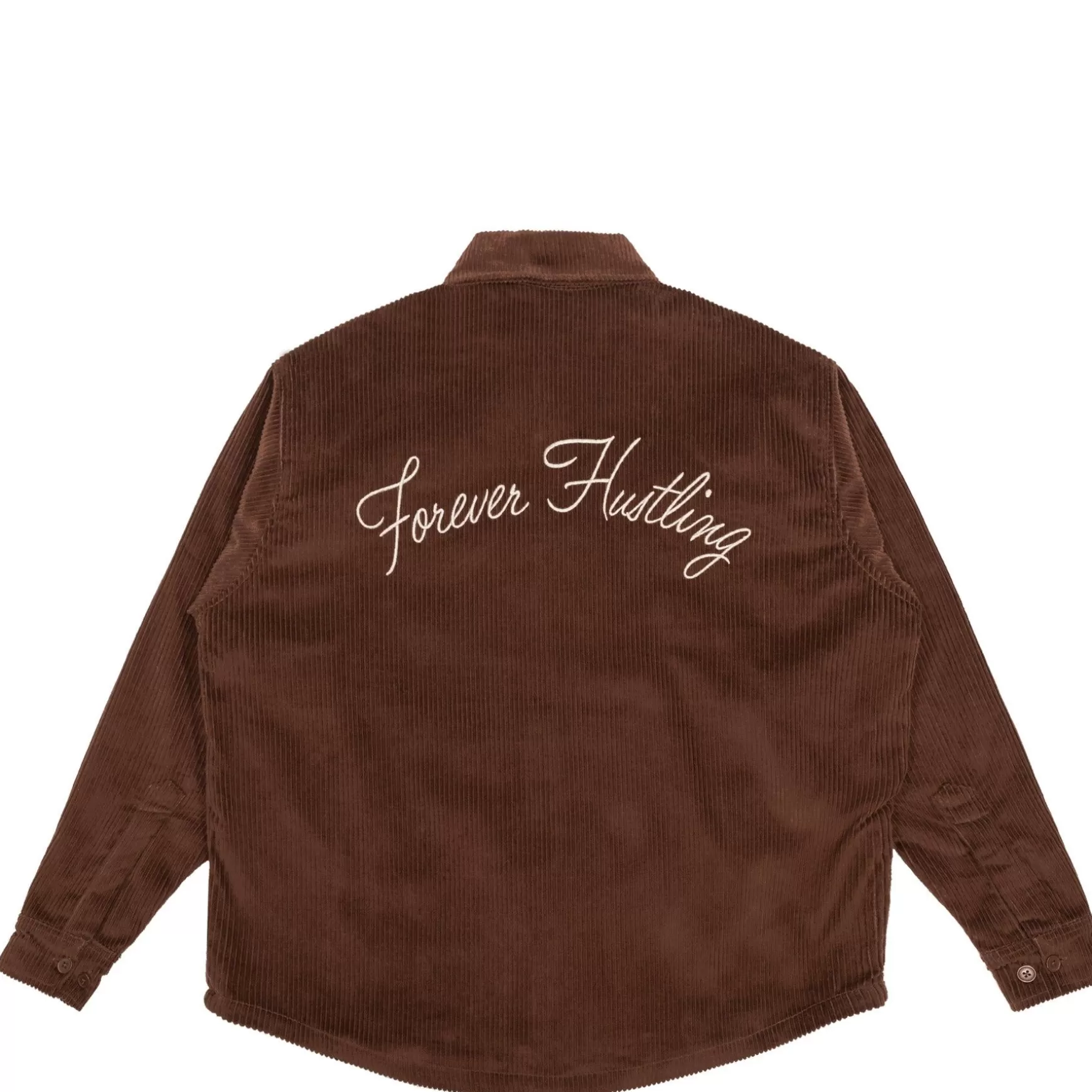 Jacker Shirts>Forever-Overshirt-Brown