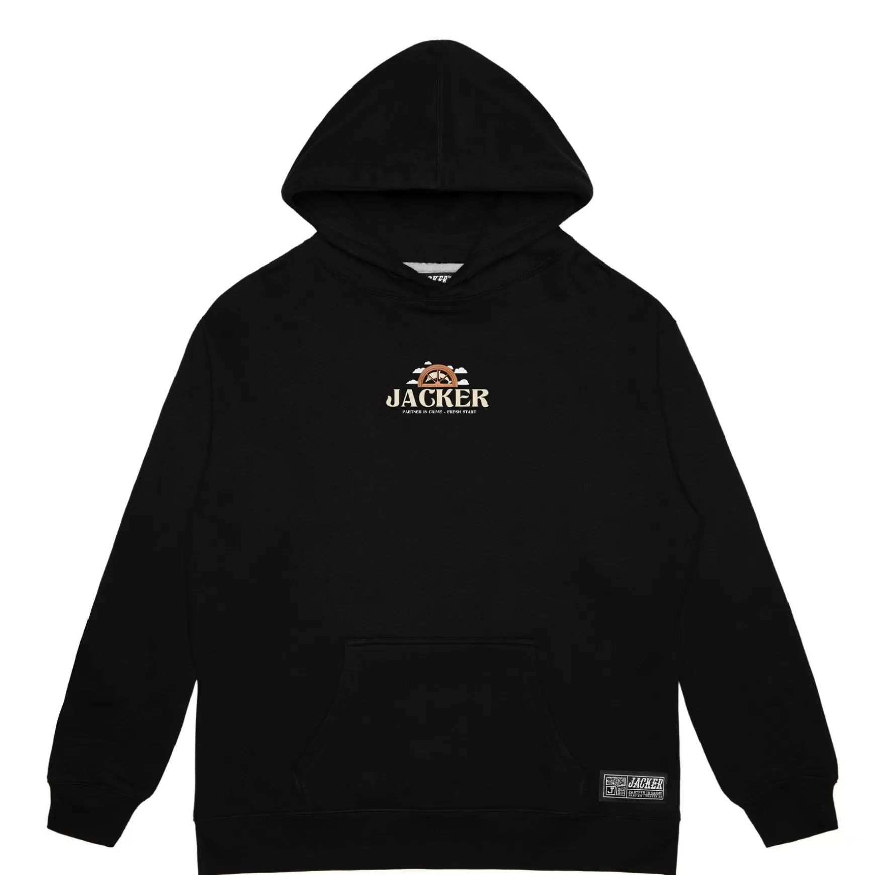 Jacker Sweatshirts>Fresh Start-Hoodie-Black