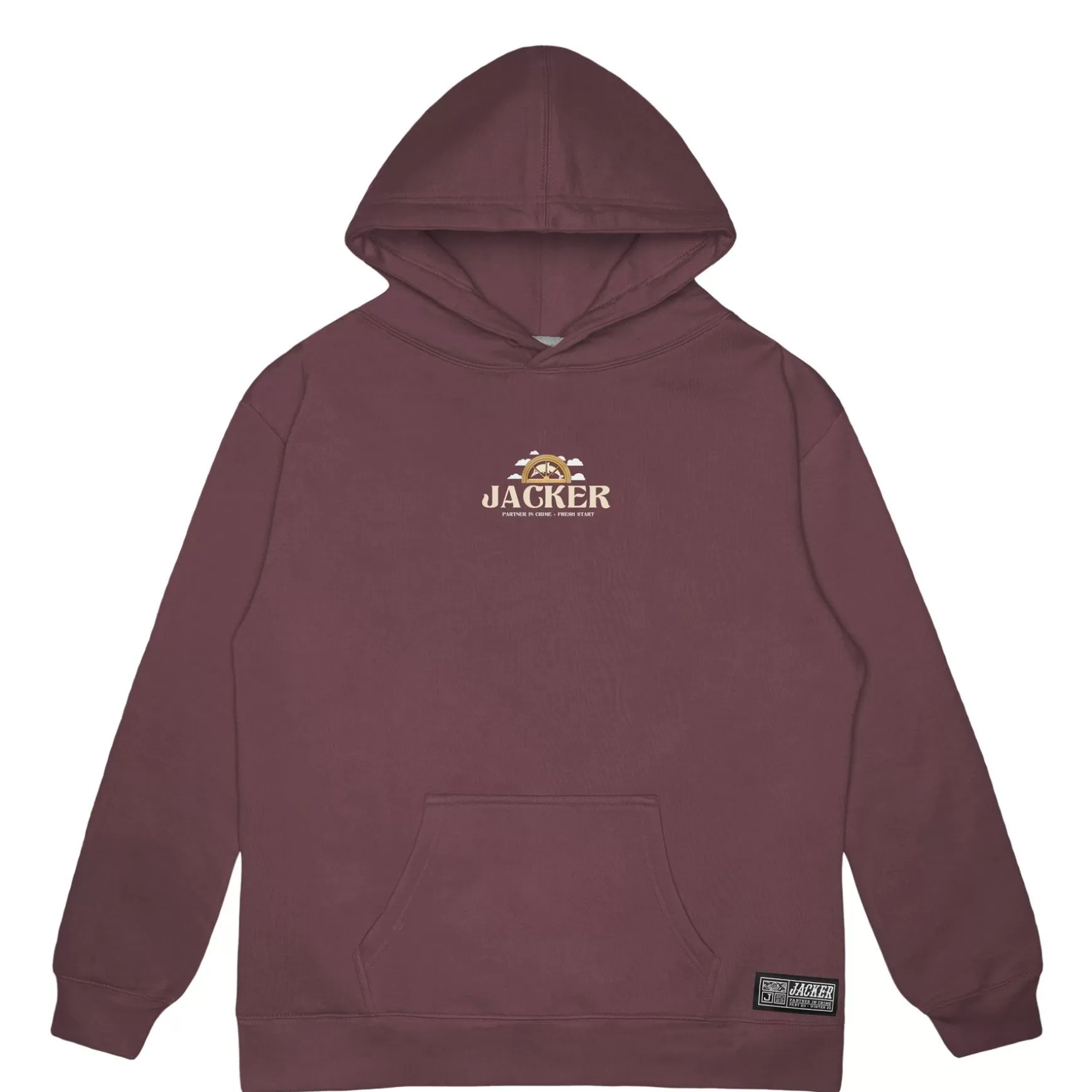 Jacker Sweatshirts>Fresh Start-Hoodie-Brick