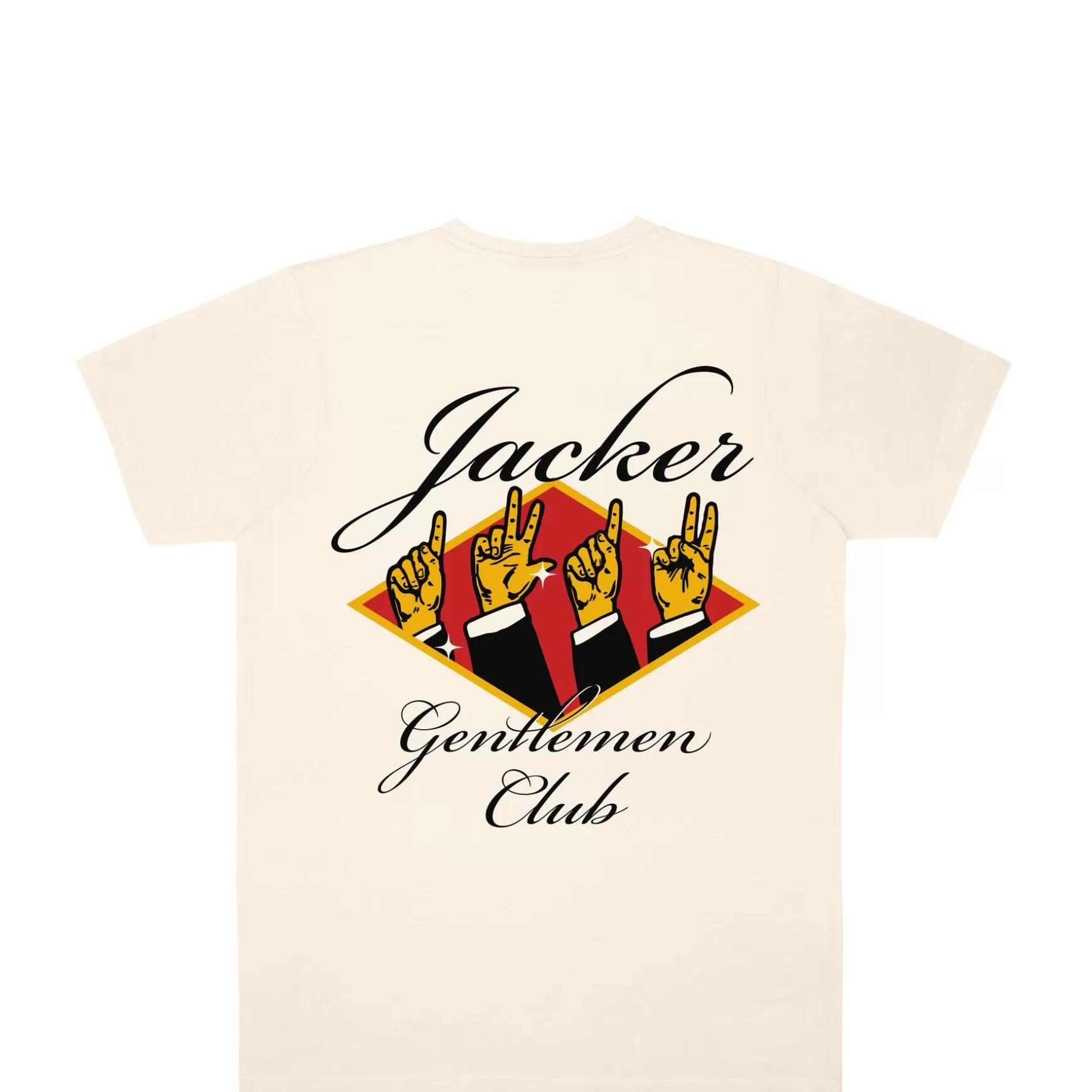 Jacker T-Shirts>Gentlemen Club-T-Shirt-Beige