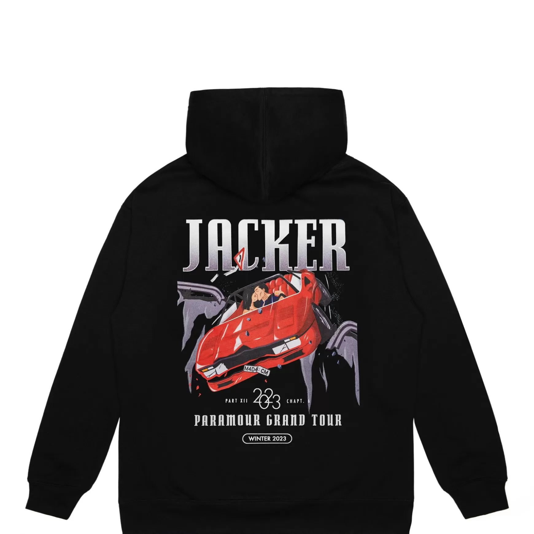 Jacker Sweatshirts>Grand Tour-Hoodie-Black