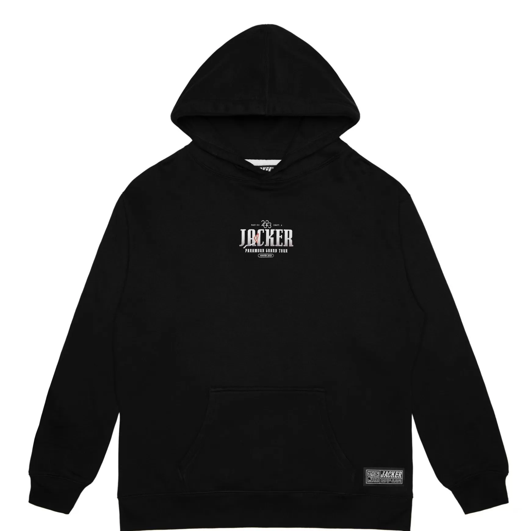 Jacker Sweatshirts>Grand Tour-Hoodie-Black