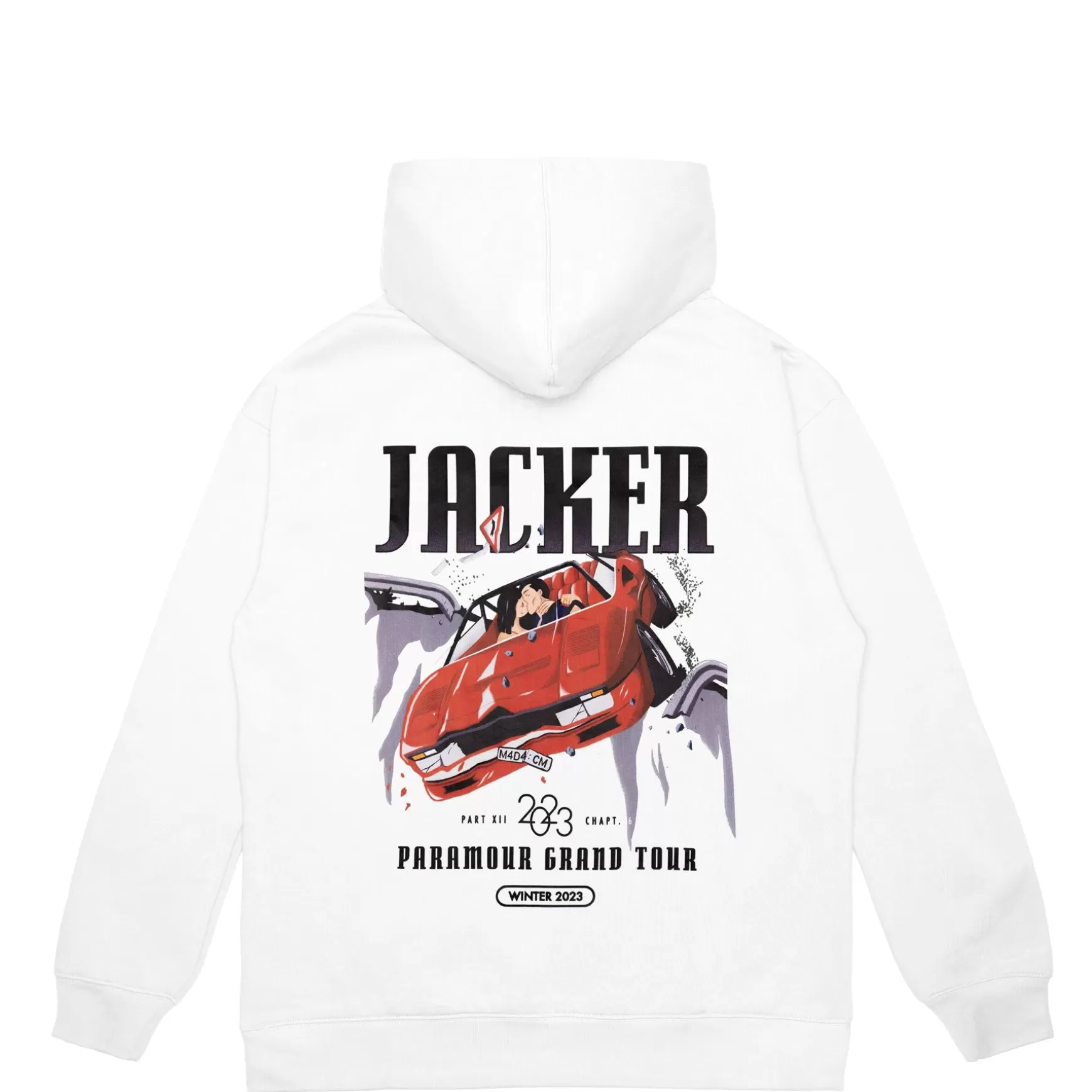 Jacker Sweatshirts>Grand Tour-Hoodie-White