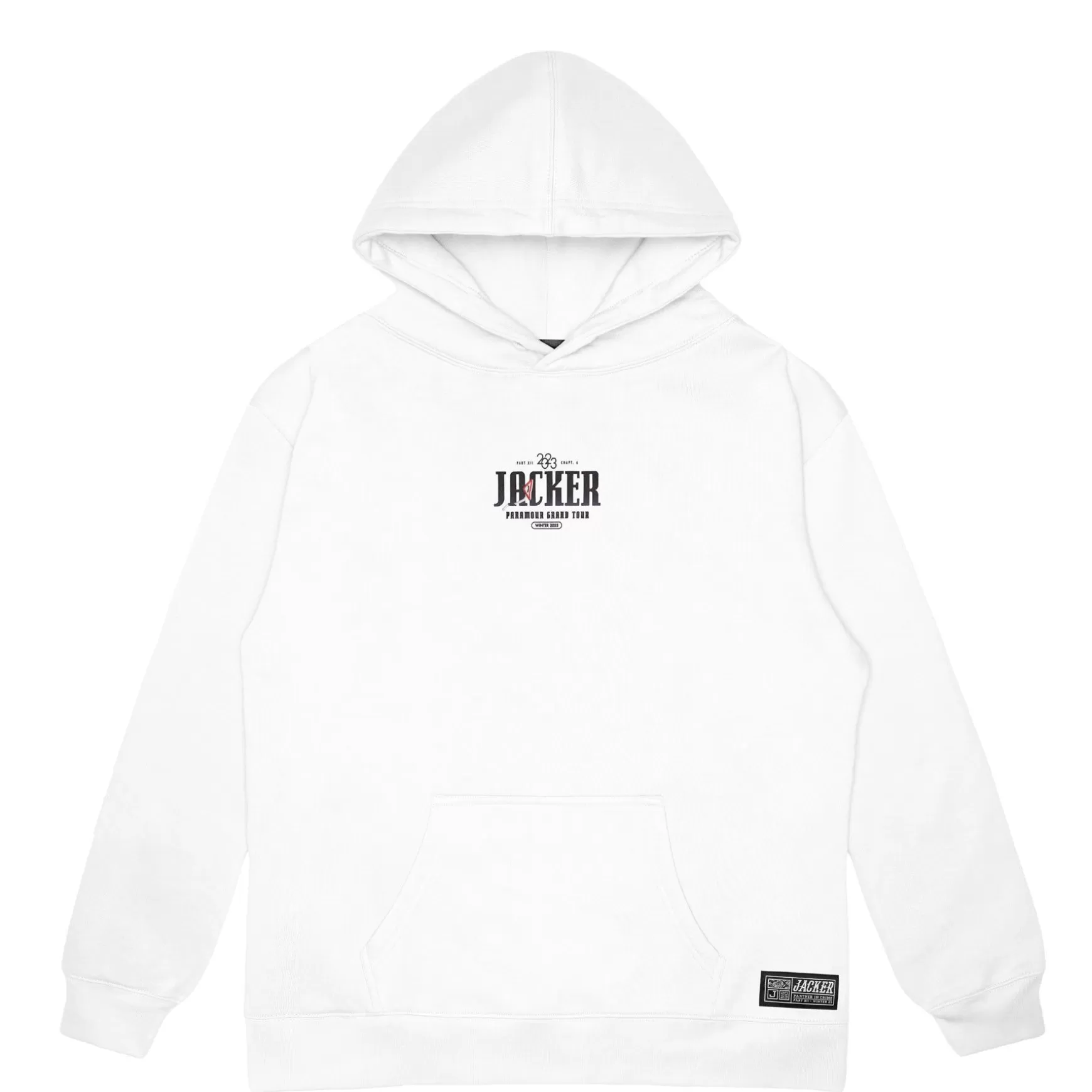 Jacker Sweatshirts>Grand Tour-Hoodie-White