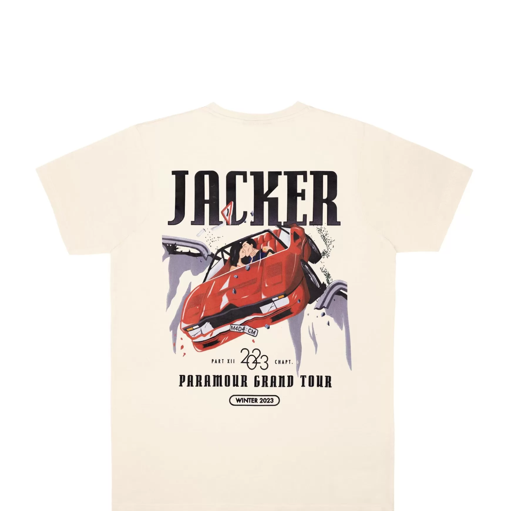 Jacker T-Shirts>Grand Tour-T-Shirt-Beige