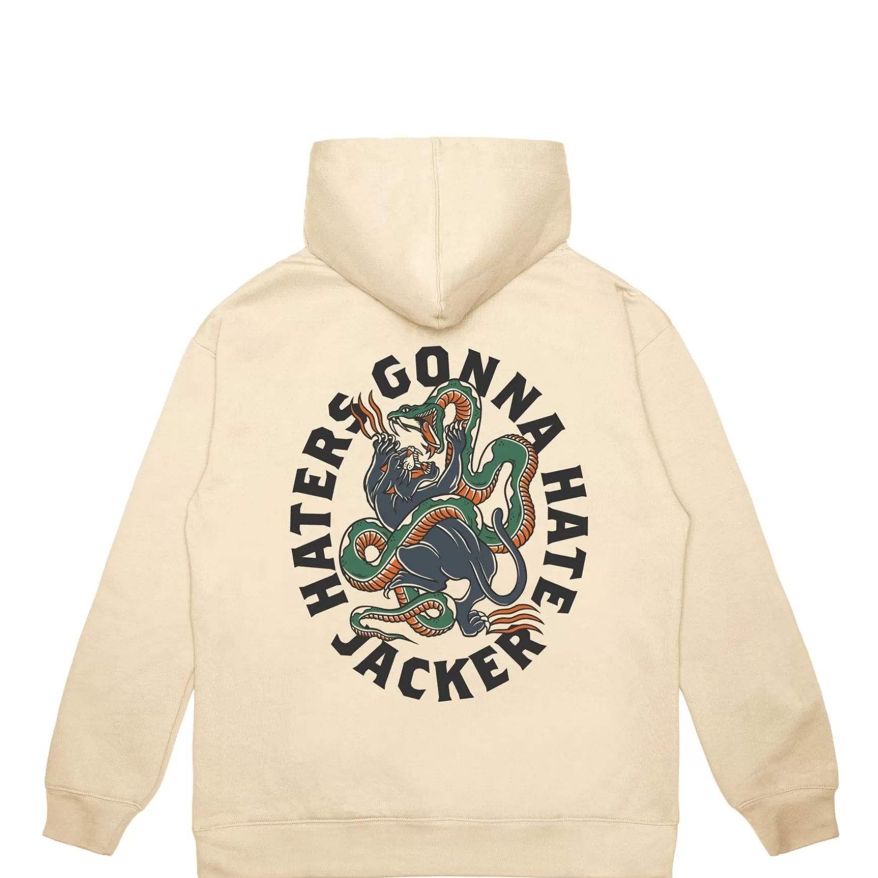 Jacker Sweatshirts>Haters-Hoodie-Beige