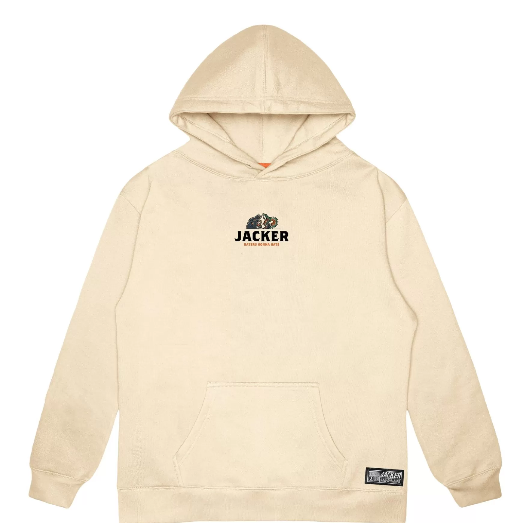 Jacker Sweatshirts>Haters-Hoodie-Beige