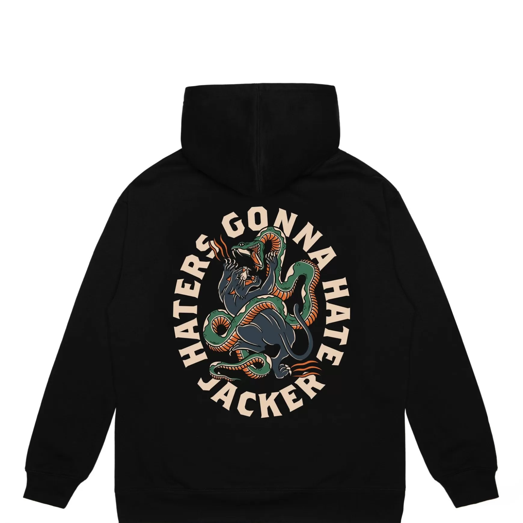 Jacker Sweatshirts>Haters-Hoodie-Black