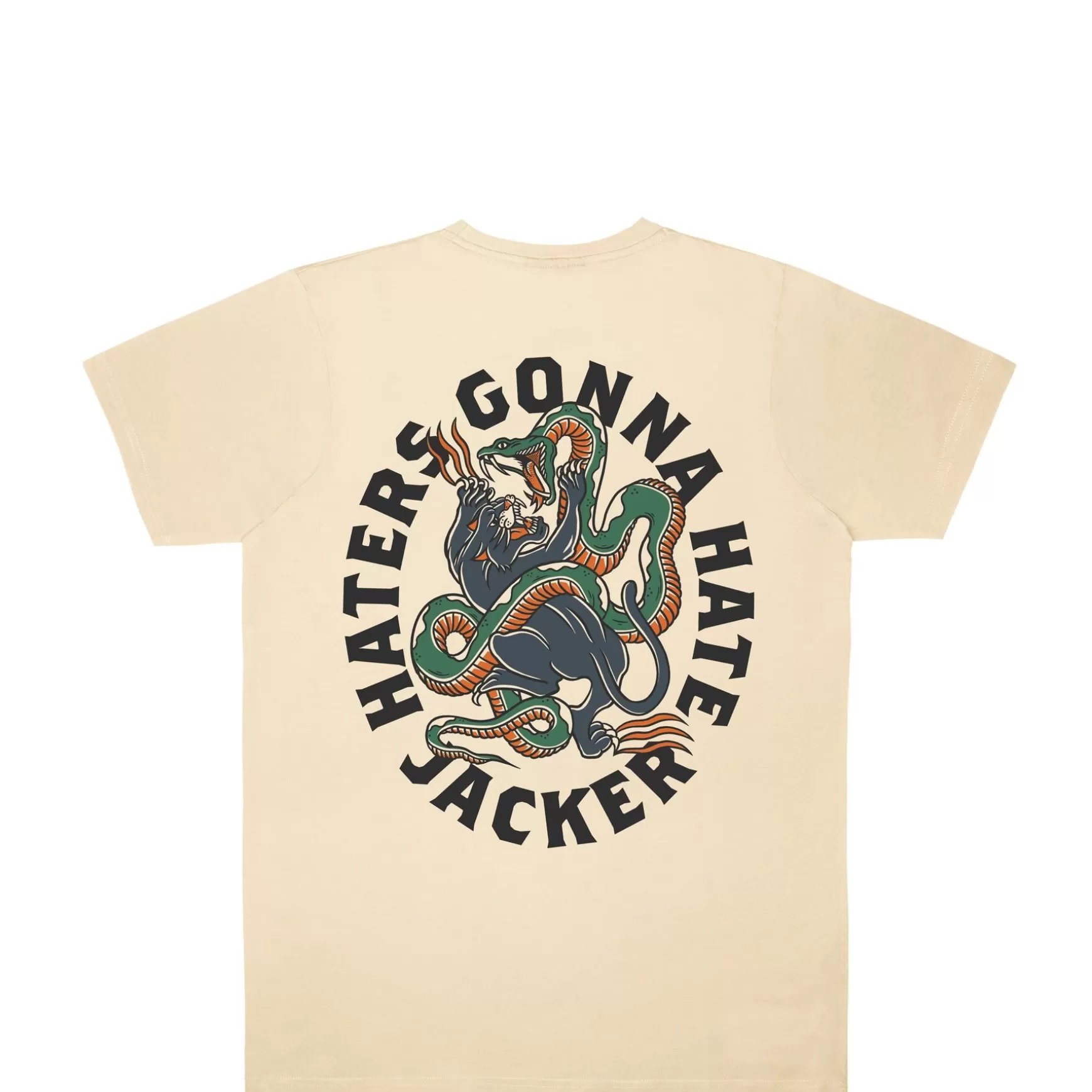 Jacker T-Shirts>Haters-T-Shirt-Beige