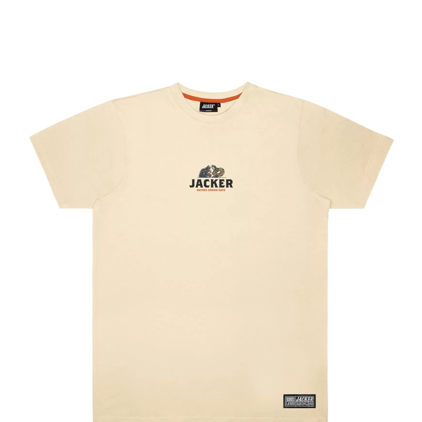 Jacker T-Shirts>Haters-T-Shirt-Beige