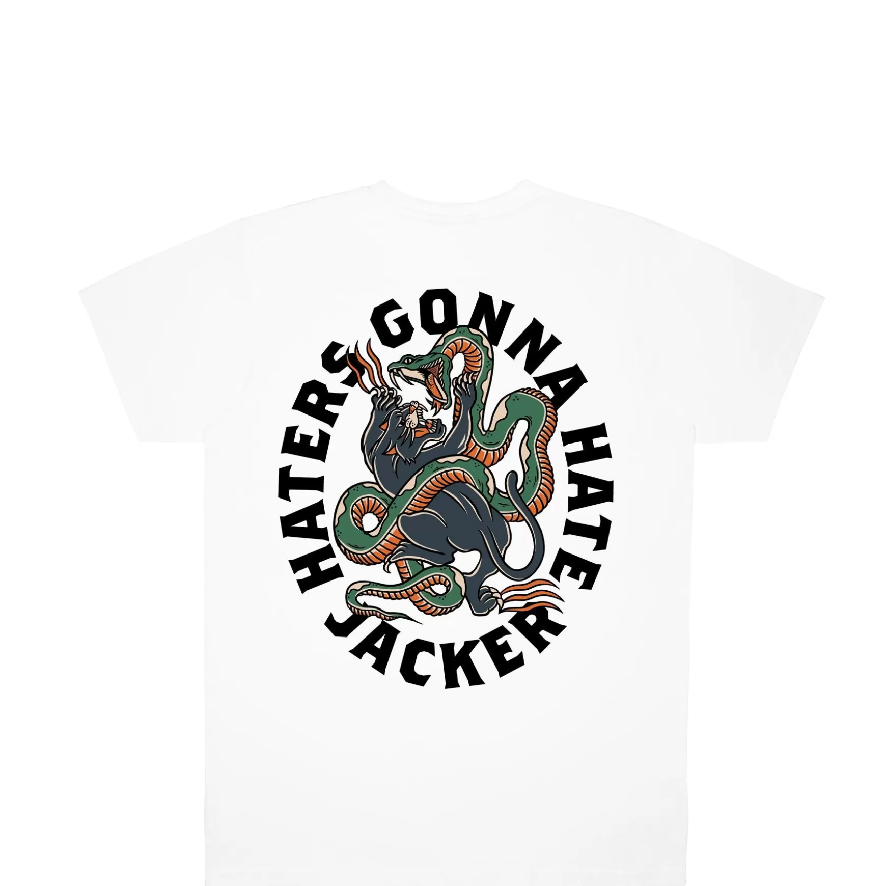 Jacker T-Shirts>Haters-T-Shirt-White