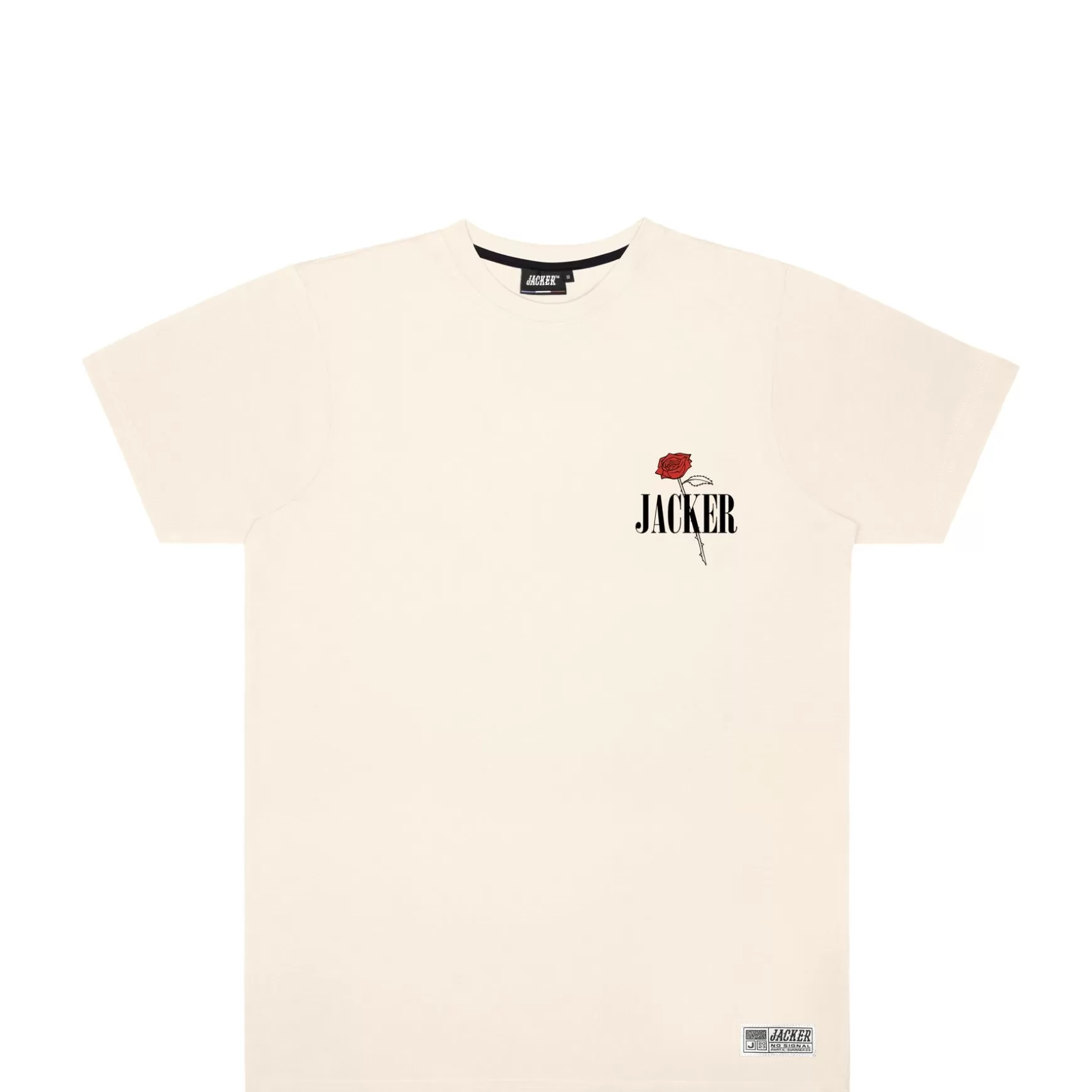 Jacker T-Shirts>Holy Roses-T-Shirt-Beige