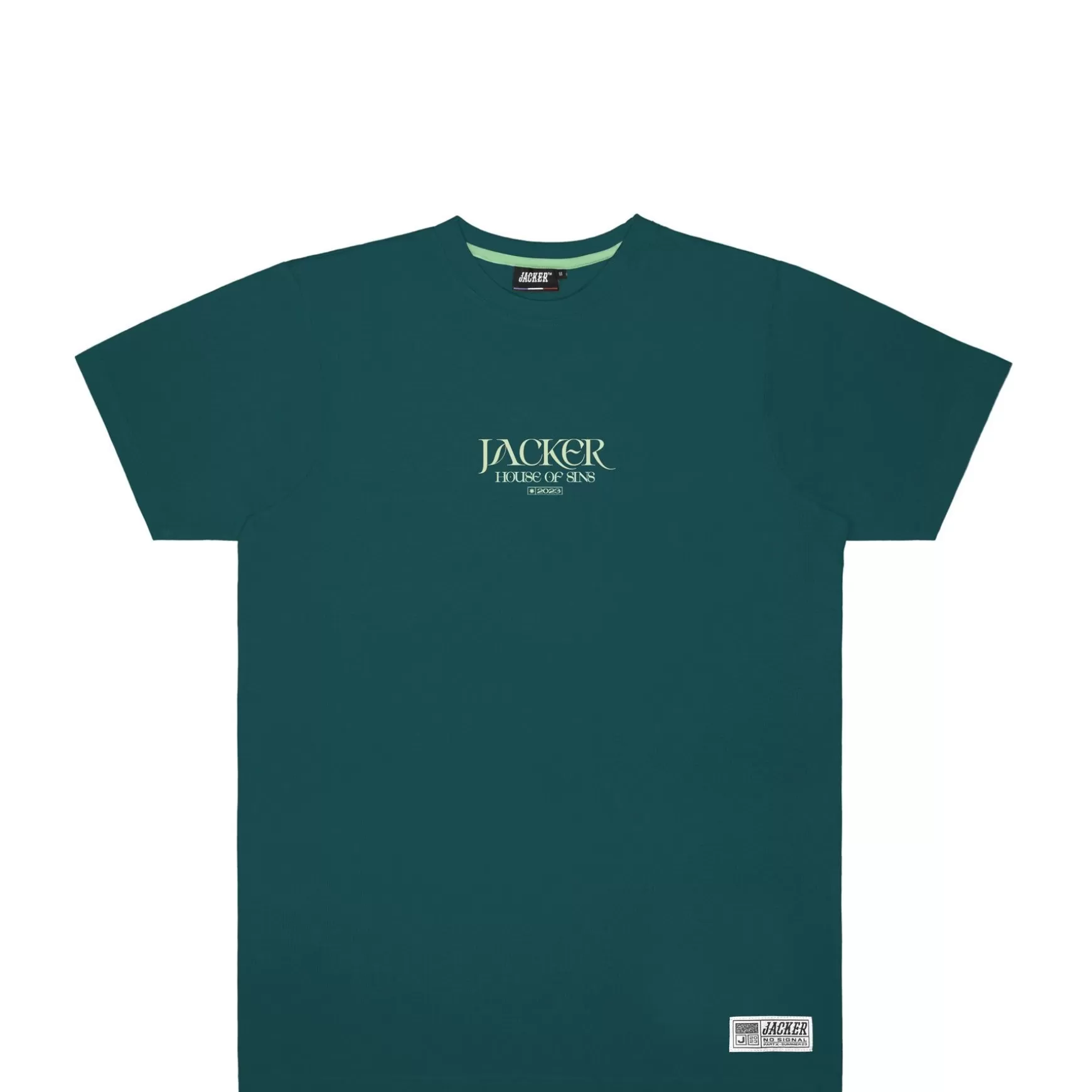 Jacker T-Shirts>House Of Sins-T-Shirt-Dark Teal