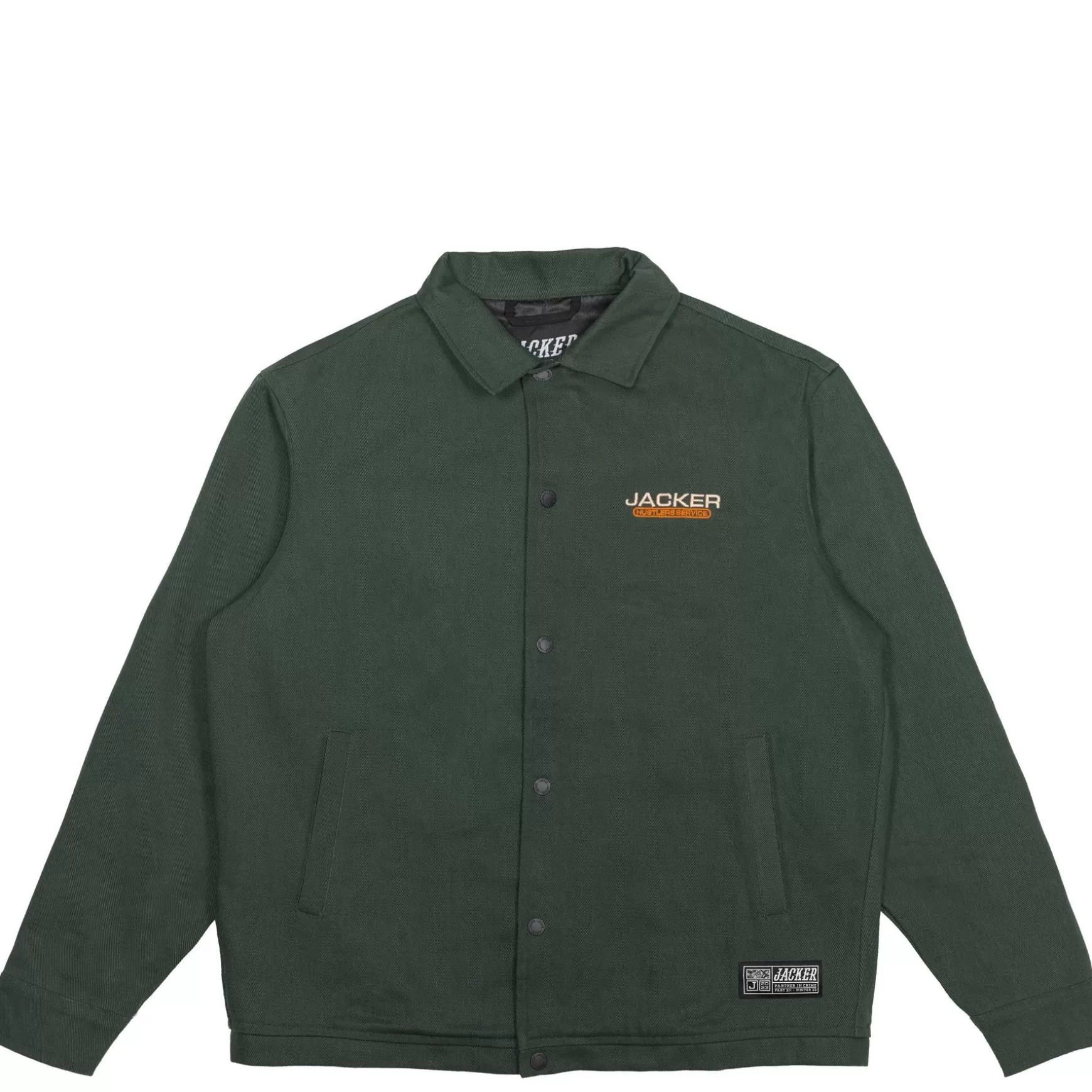 Jacker Jackets>Hustler Service-Jacket-Green