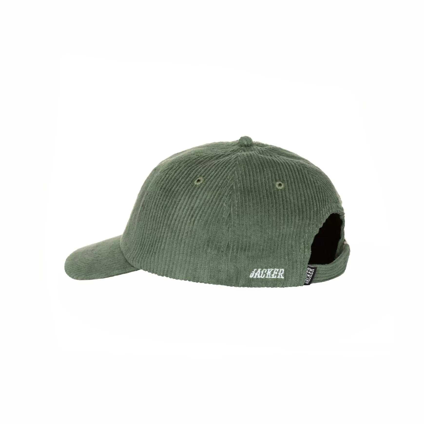 Jacker Headwear>Jay Corduroy Cap-Dark Green