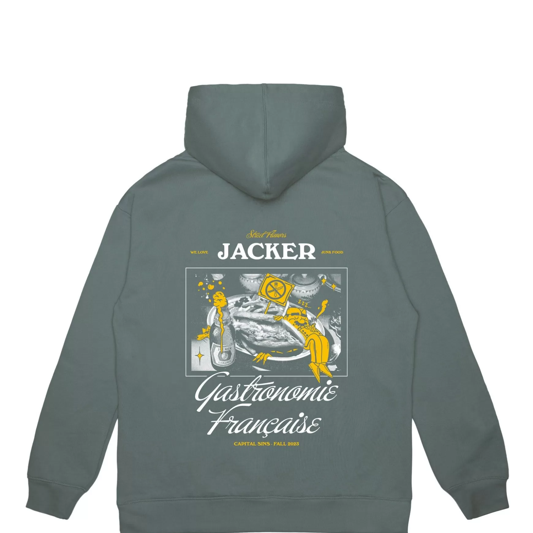 Jacker Sweatshirts>Junk Food-Hoodie-Teal