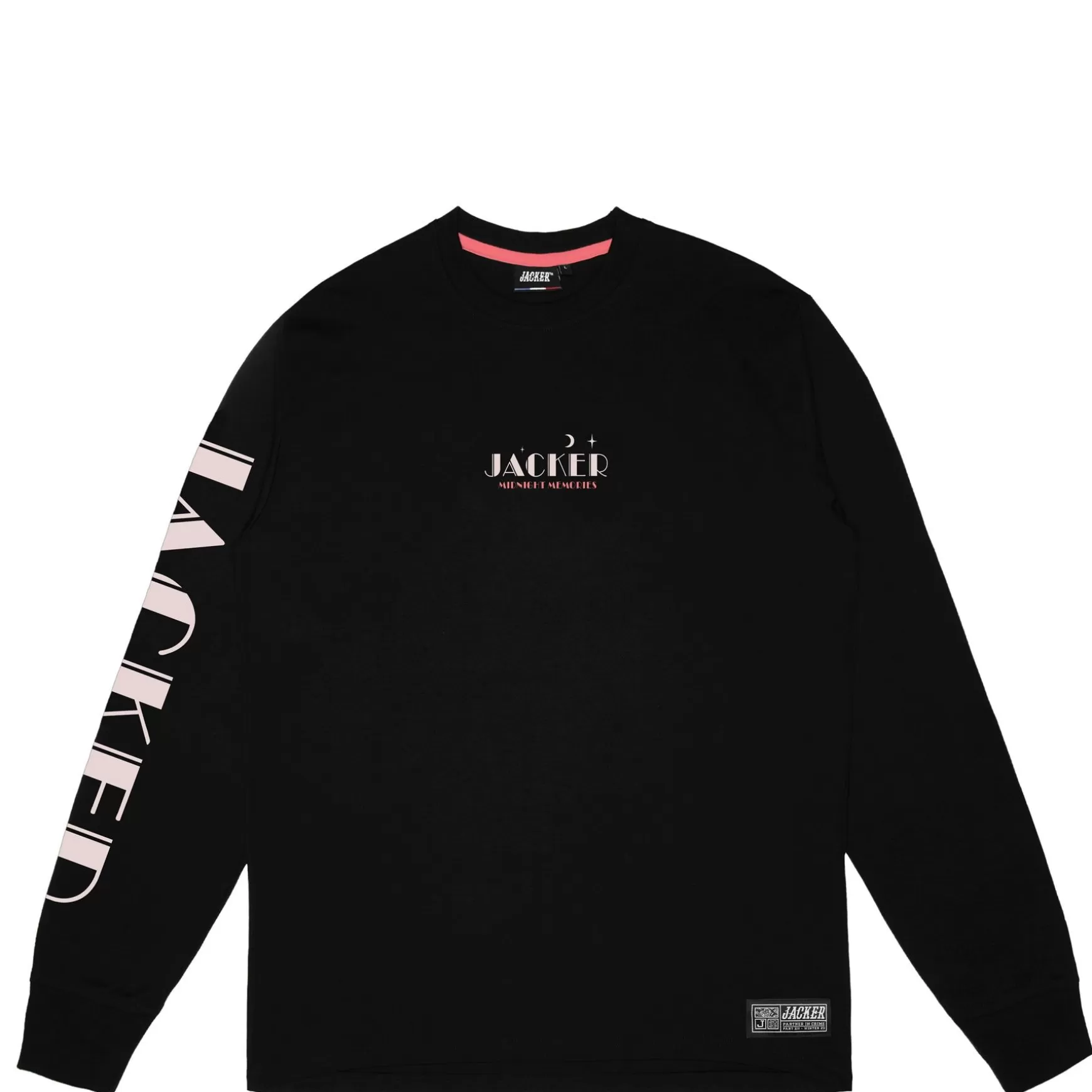 Jacker T-Shirts>Memories-Long Sleeves-Black