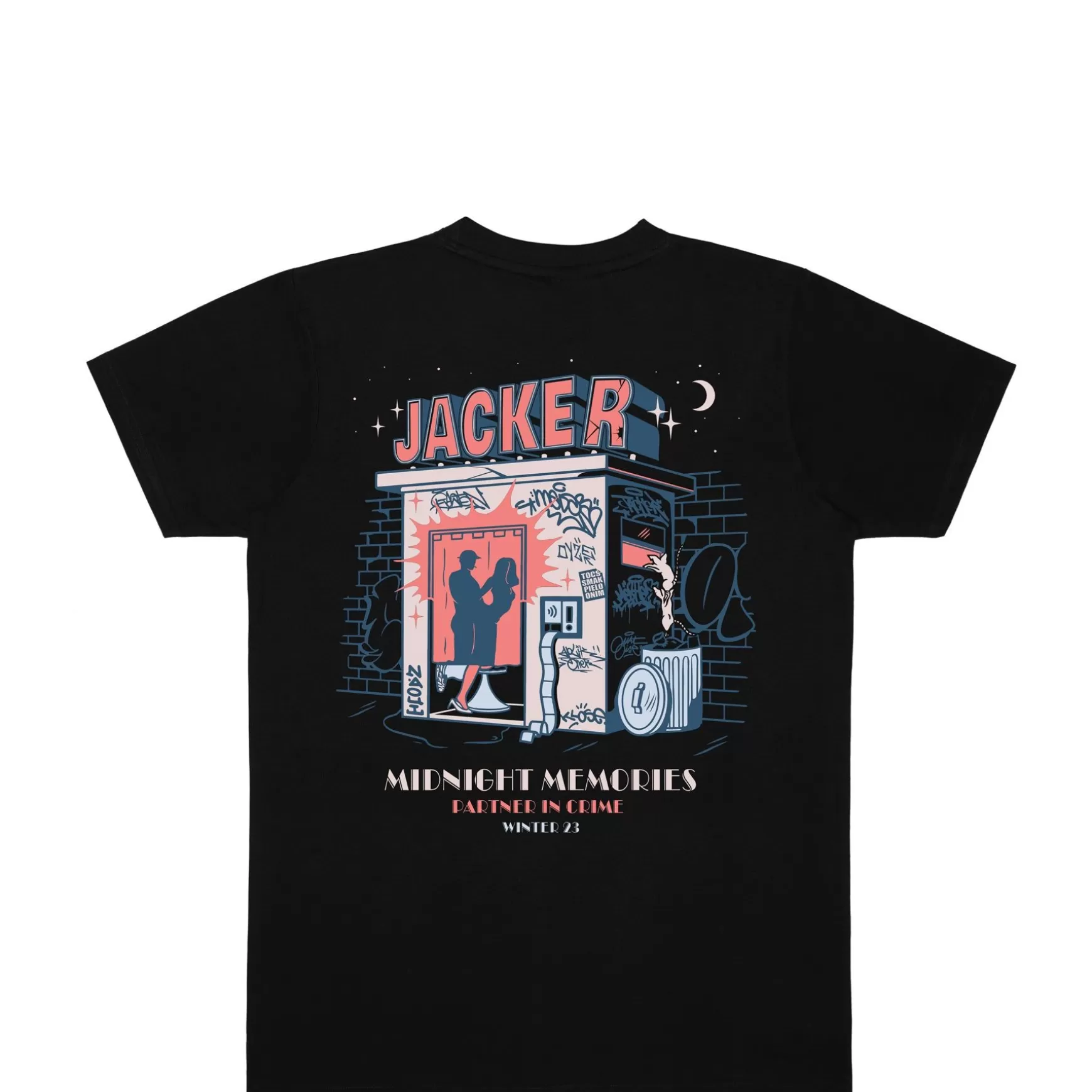 Jacker T-Shirts>Memories-T-Shirt-Black