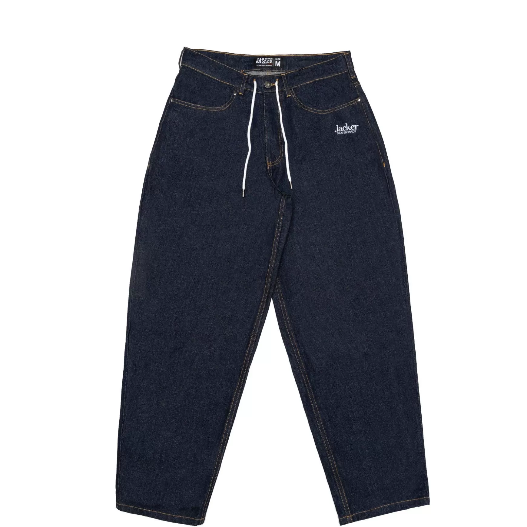 Jacker Pants & Shorts>Nostalgia-Baggy Pant-Raw Blue