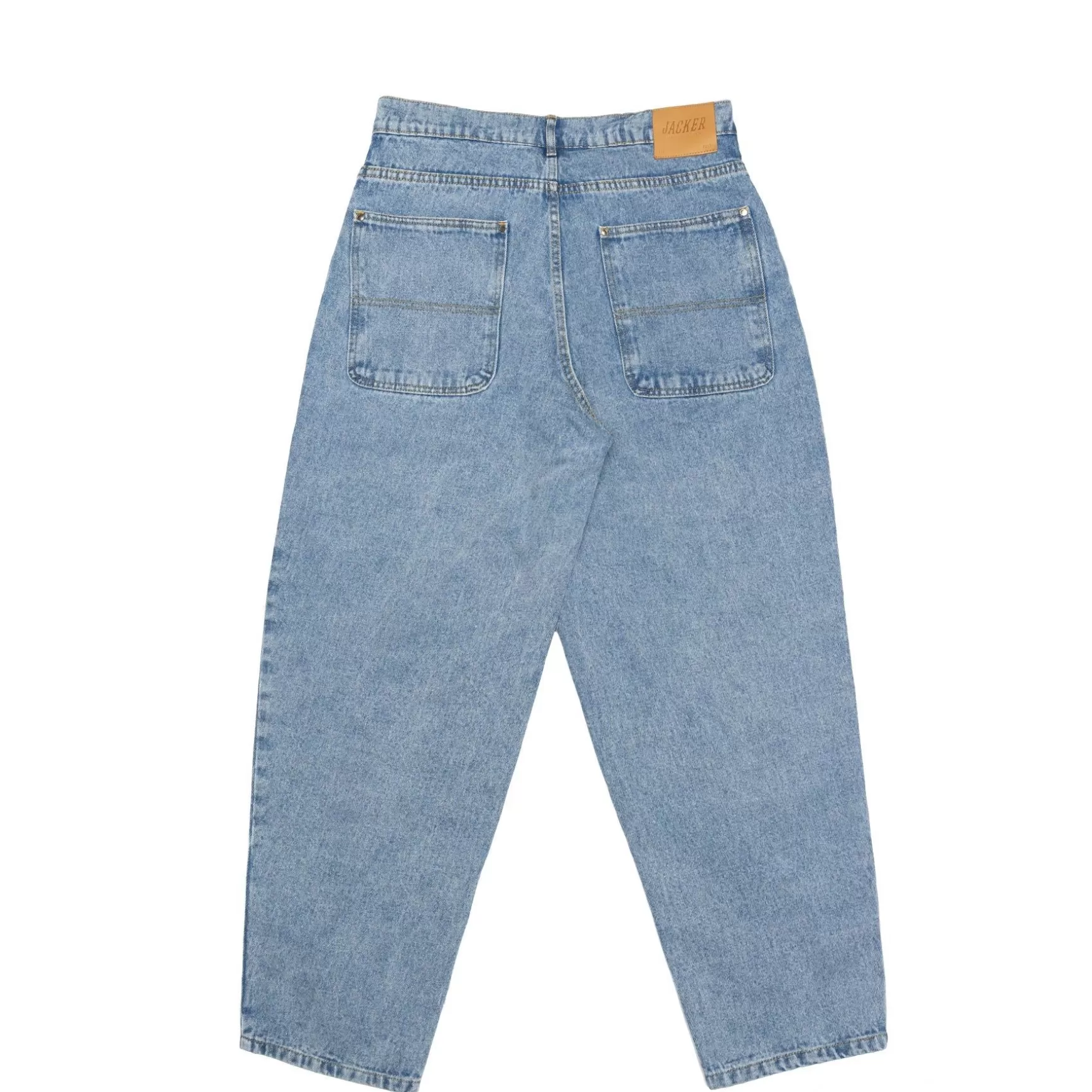 Jacker Denim>Nostalgia-Baggy Pant-Washed Blue