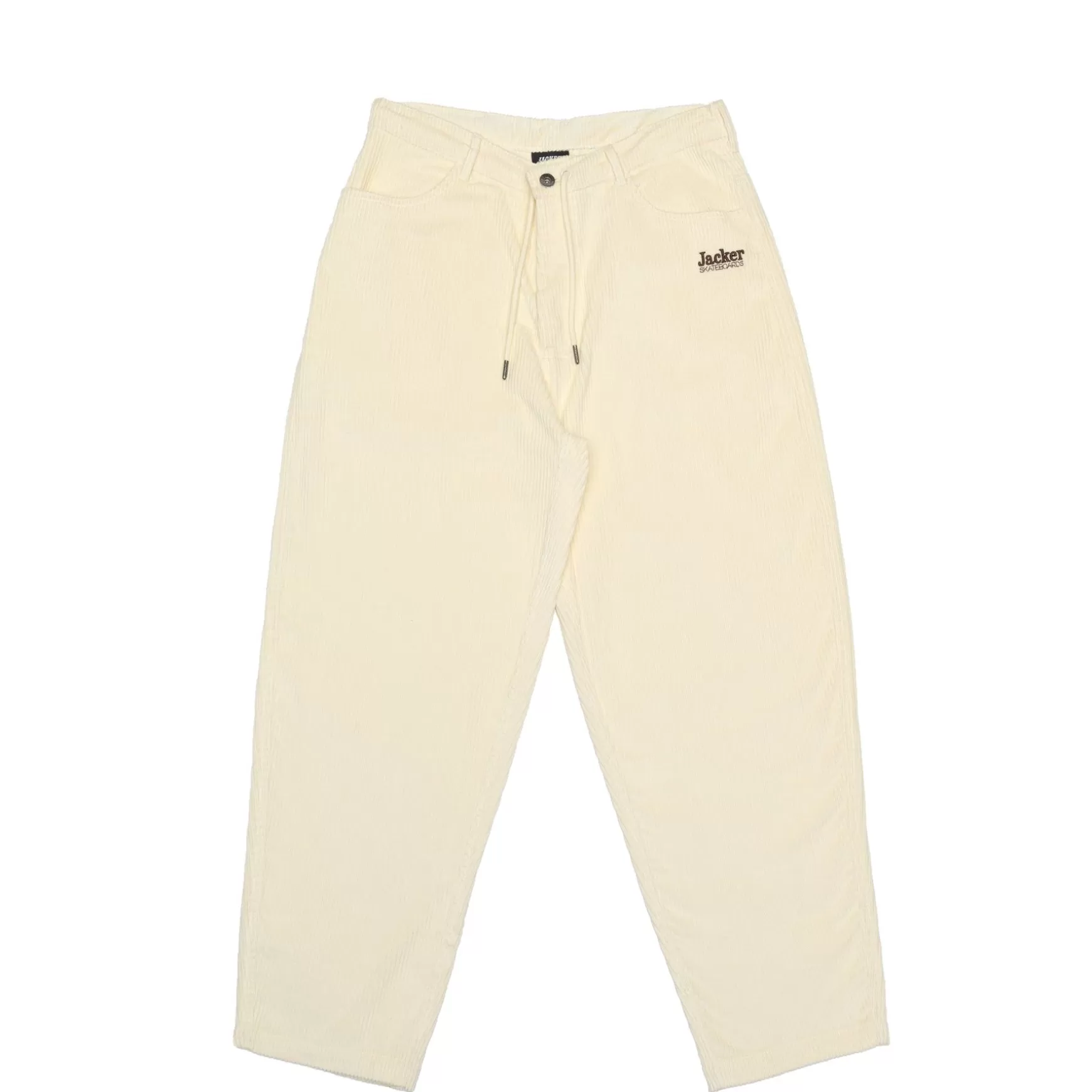 Jacker Pants & Shorts>Nostalgia-Corduroy Baggy Pant-Beige