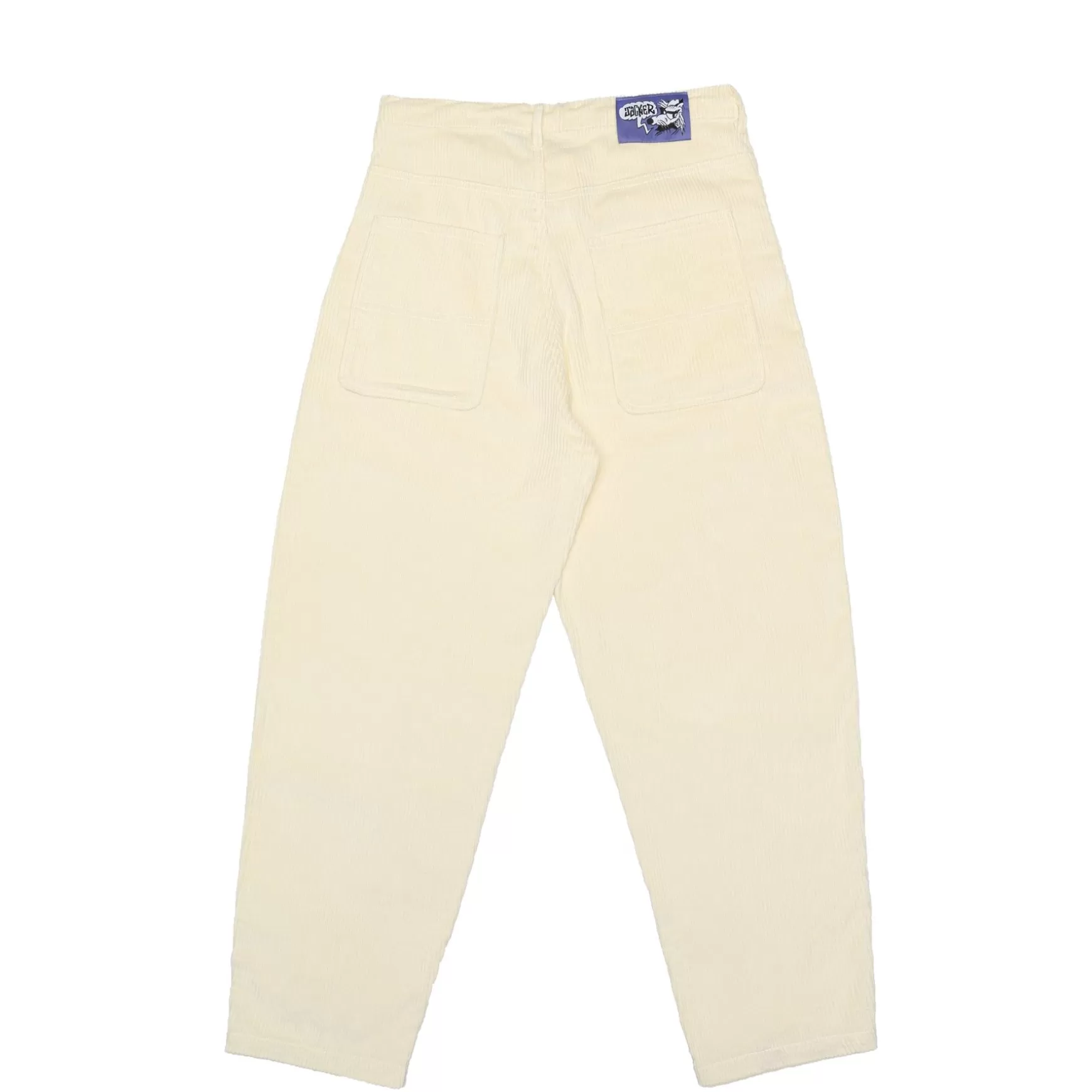 Jacker Pants & Shorts>Nostalgia-Corduroy Baggy Pant-Beige