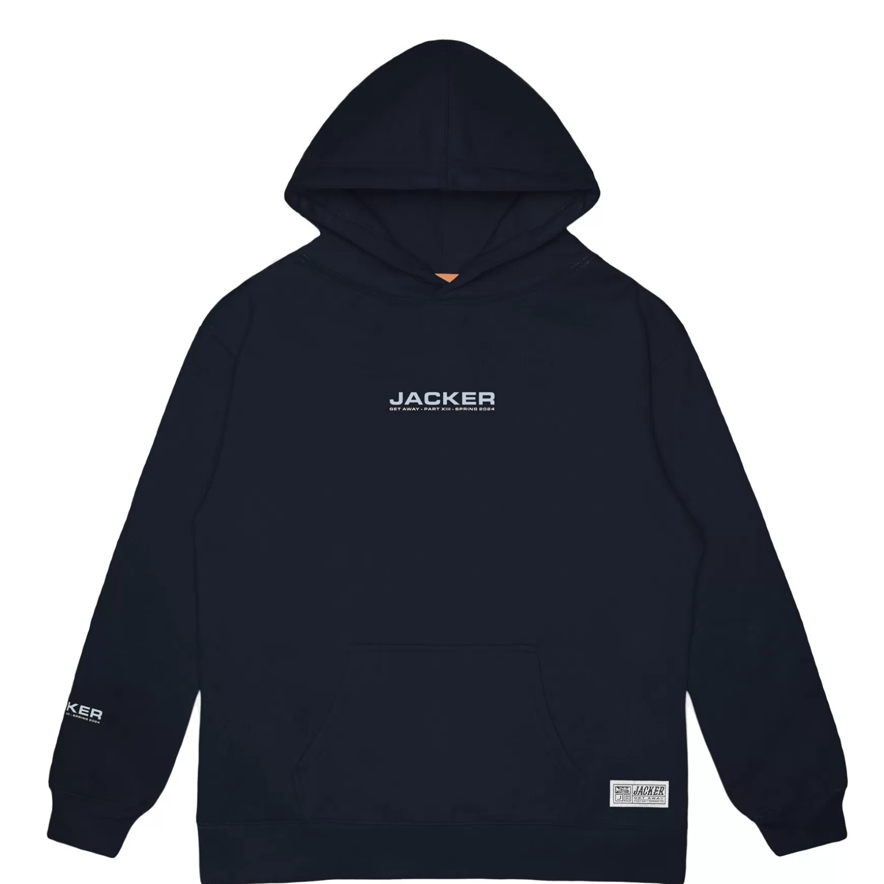 Jacker Sweatshirts>Passio Garo Hoodie-Navy