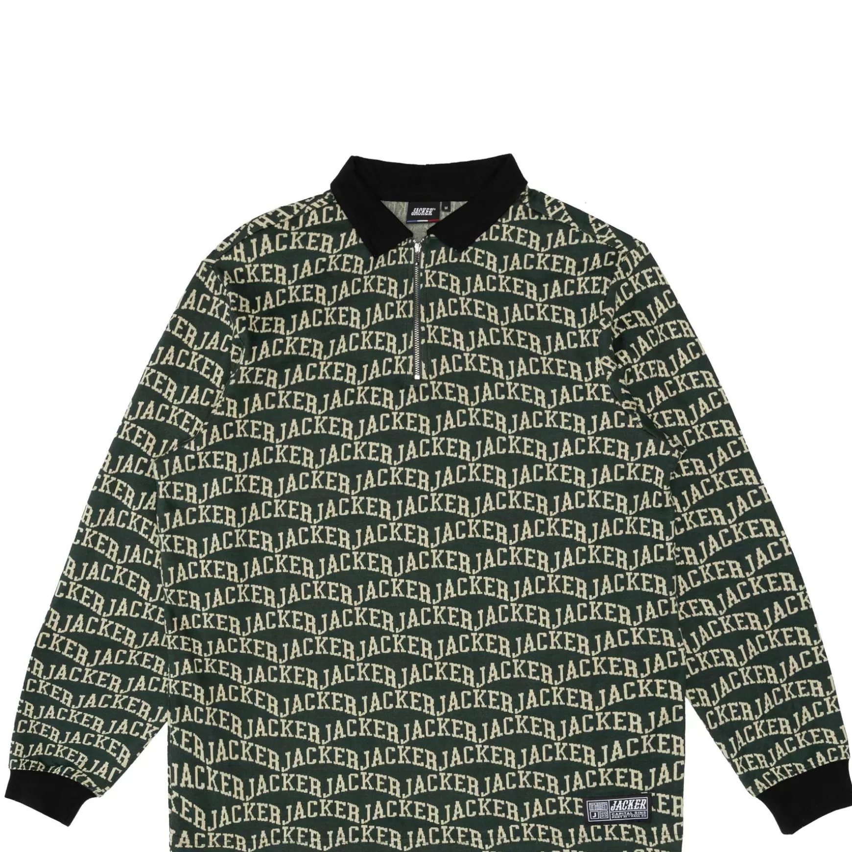 Jacker T-Shirts>Say Less-Polo Shirt-Green