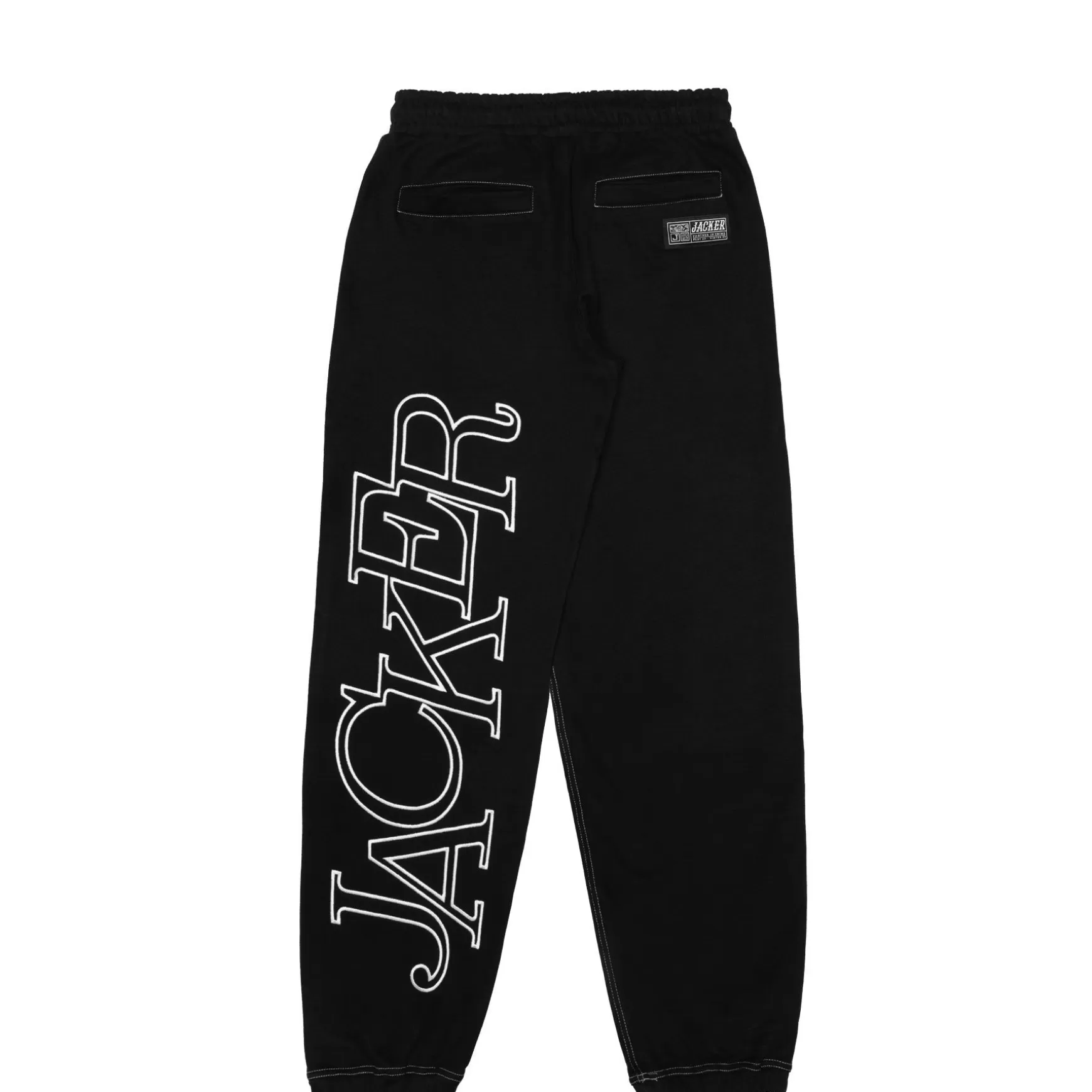 Jacker Pants & Shorts>Select Contrast-Sweatpant-Black