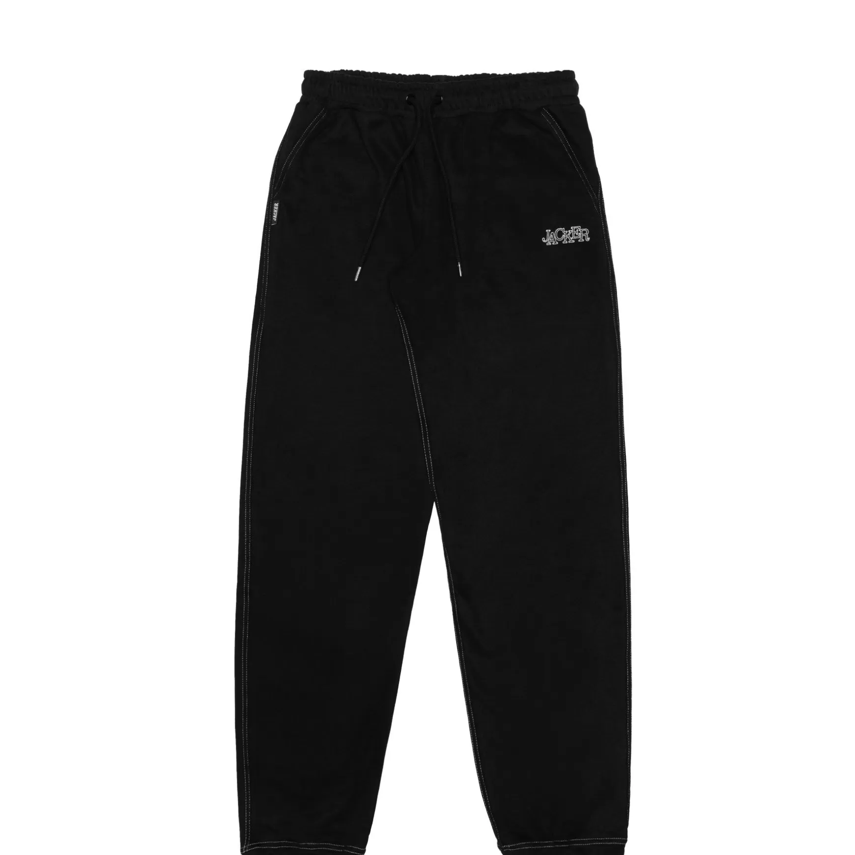 Jacker Pants & Shorts>Select Contrast-Sweatpant-Black