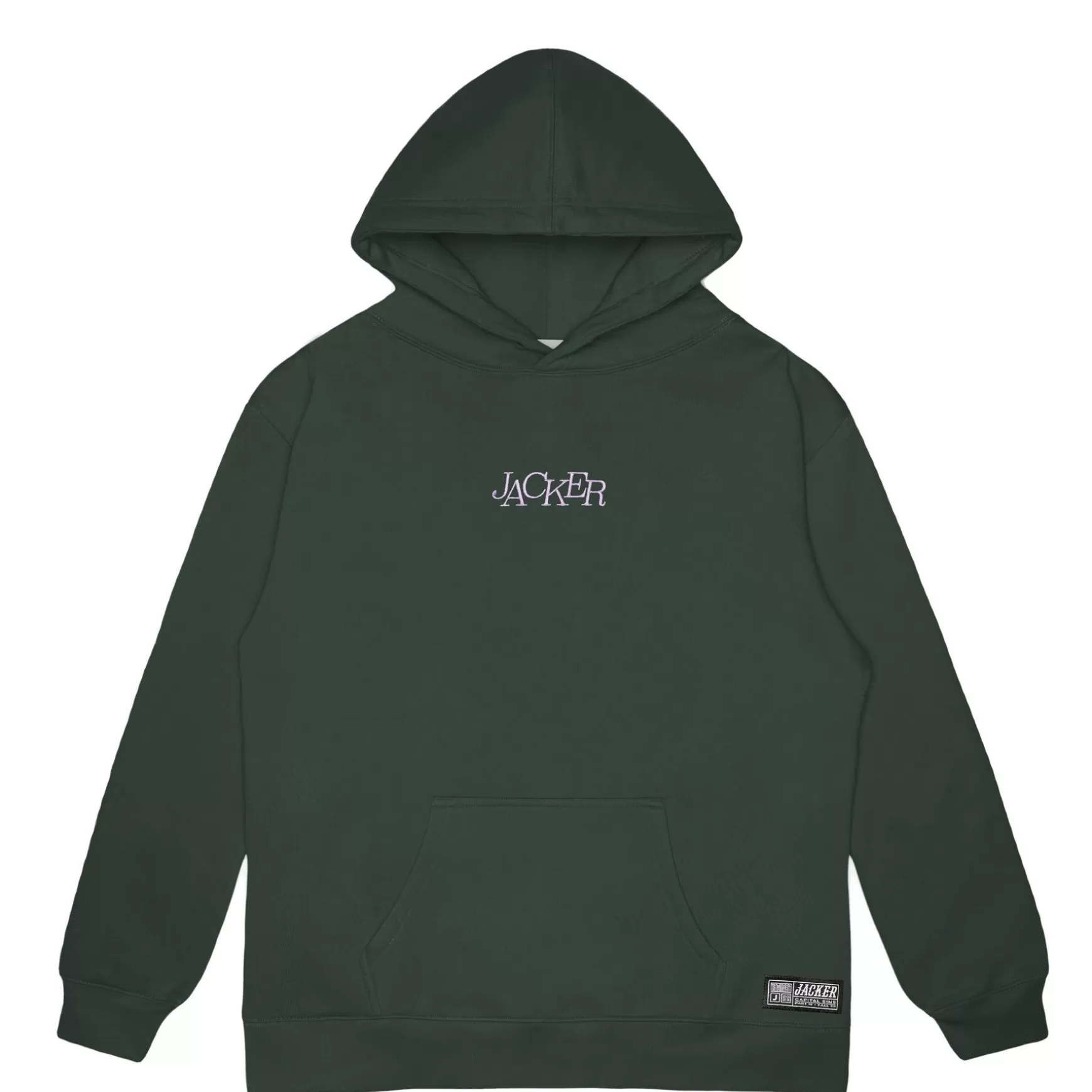 Jacker Sweatshirts>Select Logo-Hoodie-Green