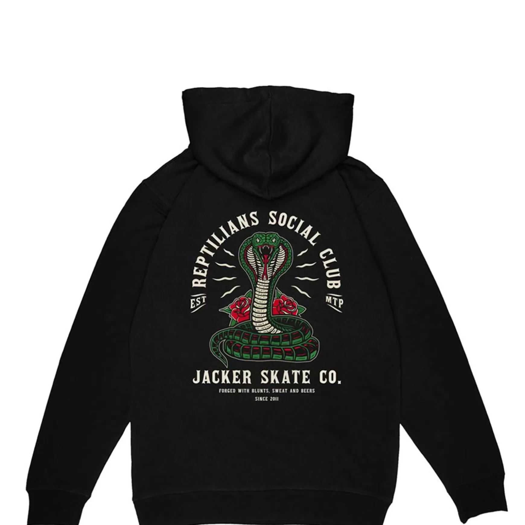 Jacker Sweatshirts>Social Club-Hoodie-Black