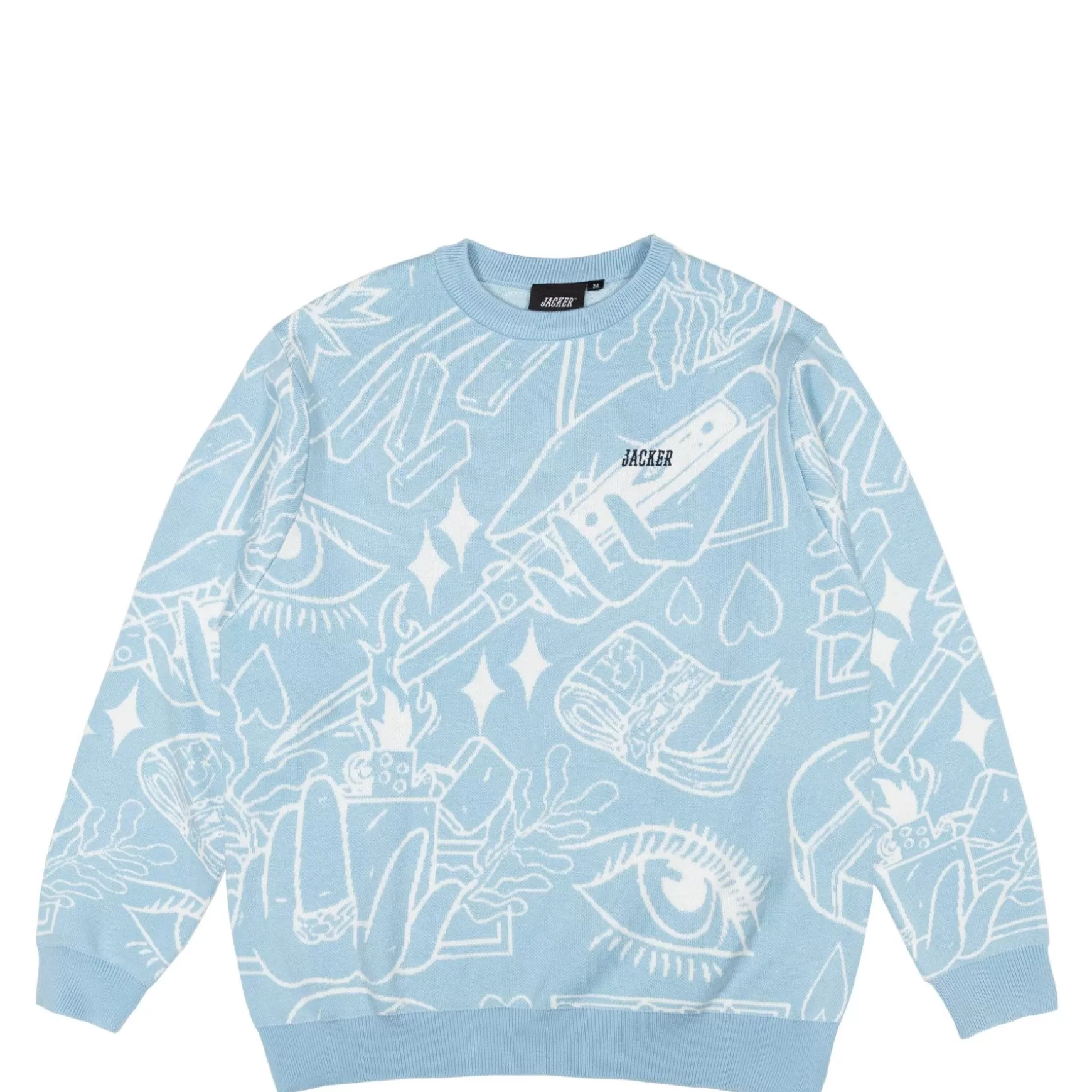 Jacker Sweatshirts>Soulmate-Knit-Blue