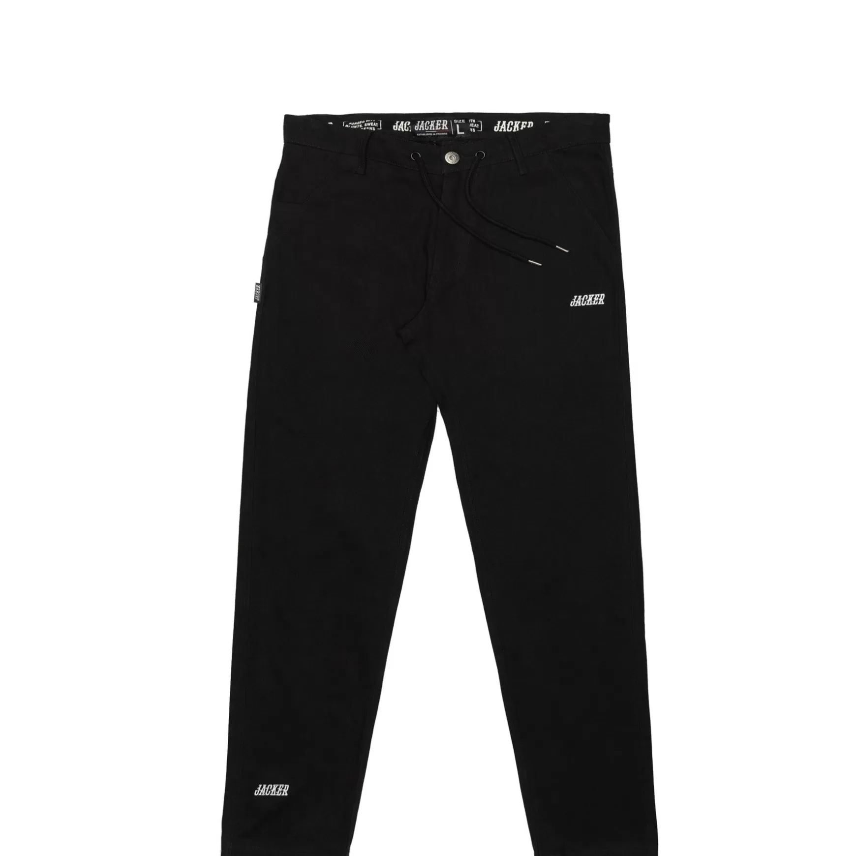 Jacker Pants & Shorts>Team Logo-Chino Pant-Black