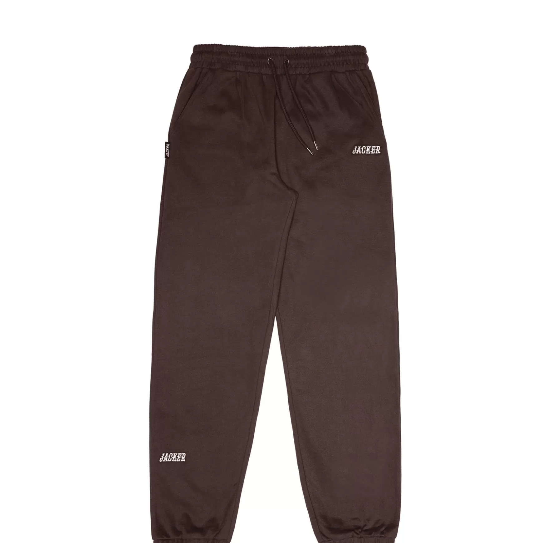 Jacker Pants & Shorts>Team Logo-Sweatpant-Brown