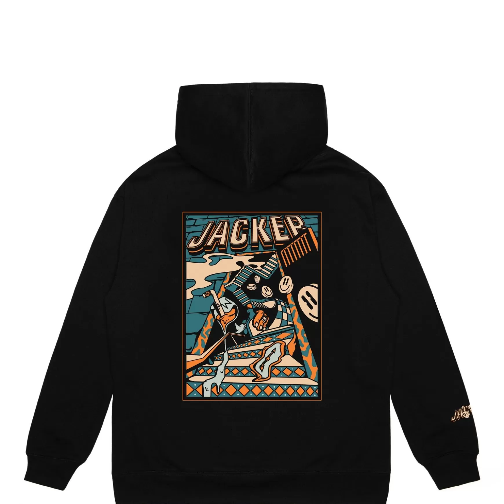 Jacker Sweatshirts>Therapy Hoodie-Black