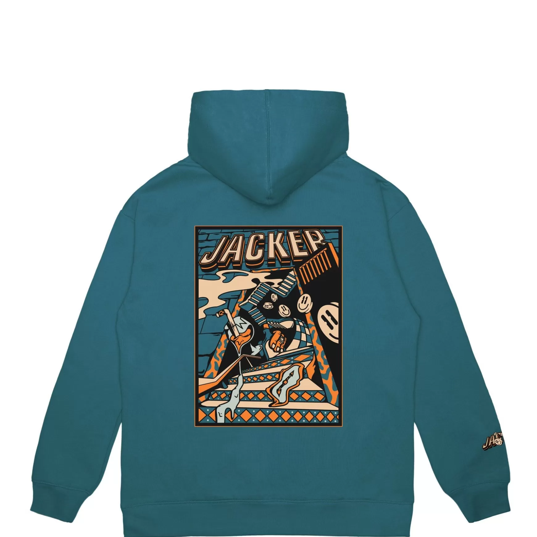 Jacker Sweatshirts>Therapy Hoodie-Blue